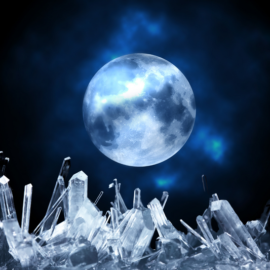 How to Cleanse Crystals: A Post-Full Moon Reminder