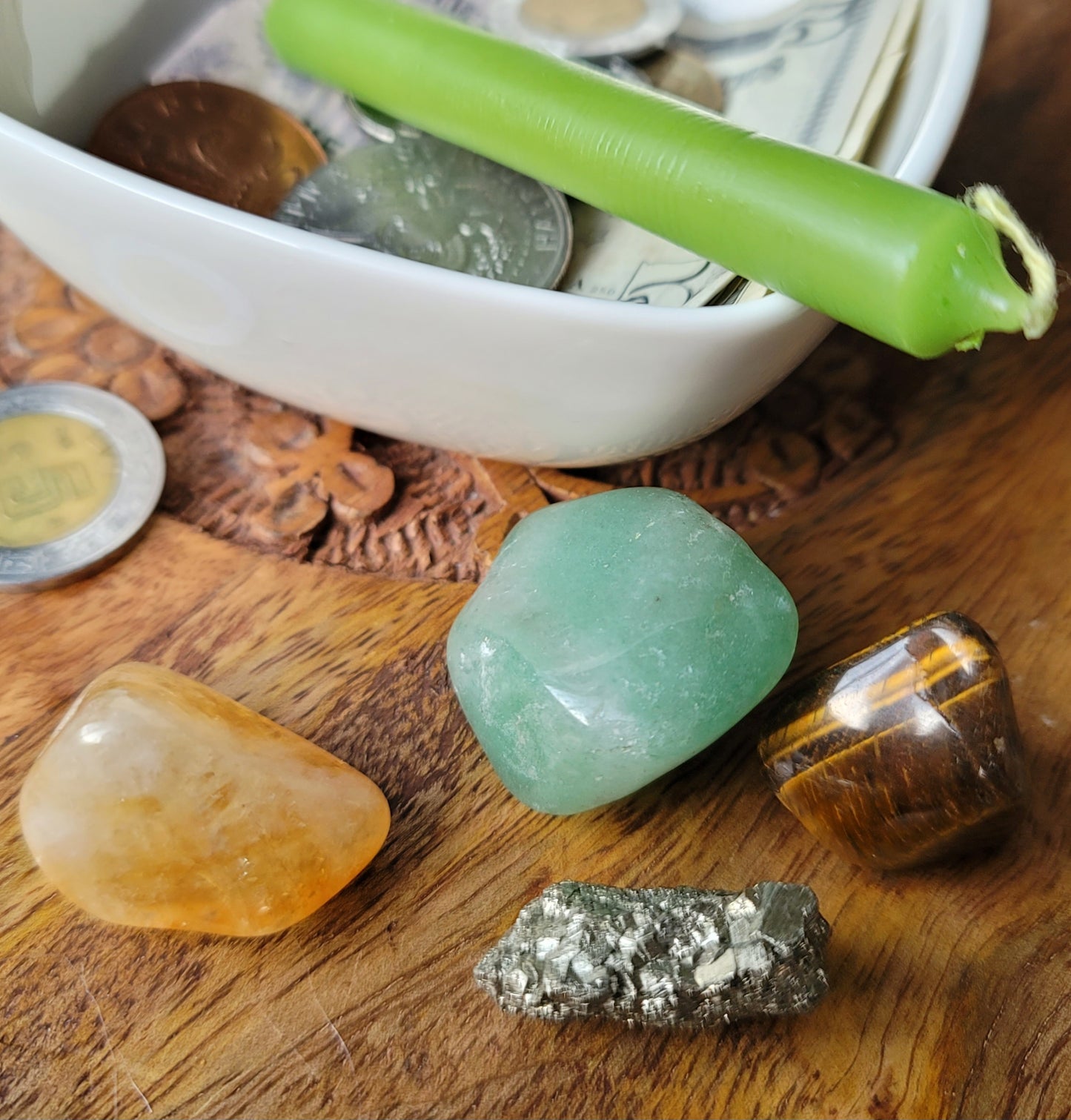Abundance & Prosperity Healing Crystals Kit