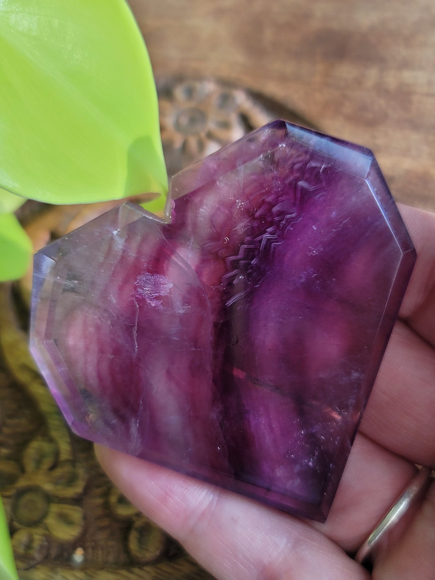 Candy Fluorite Heart: Sweet Harmony and Emotional Clarity