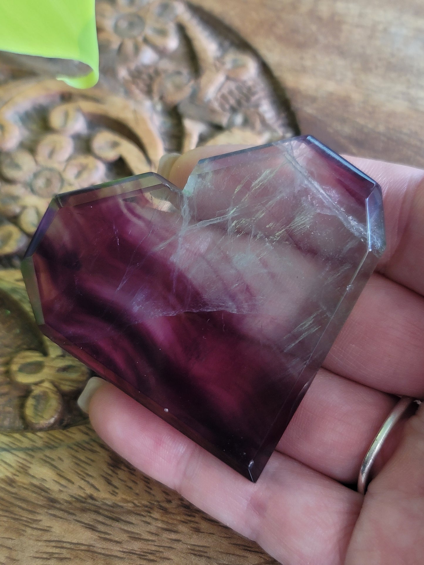 Candy Fluorite Heart: Sweet Harmony and Emotional Clarity