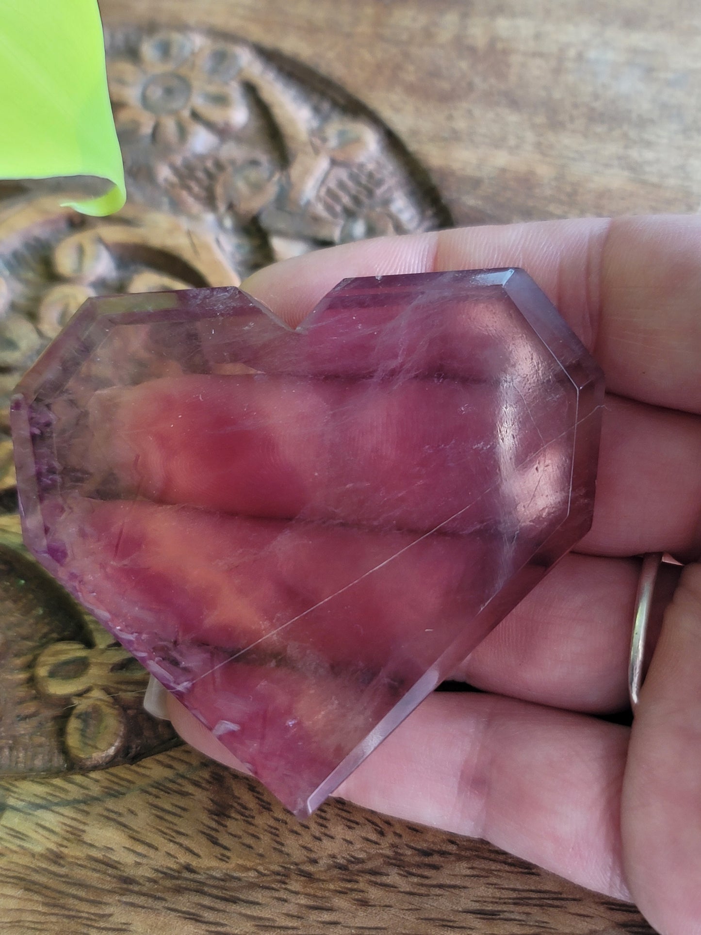 Candy Fluorite Heart: Sweet Harmony and Emotional Clarity