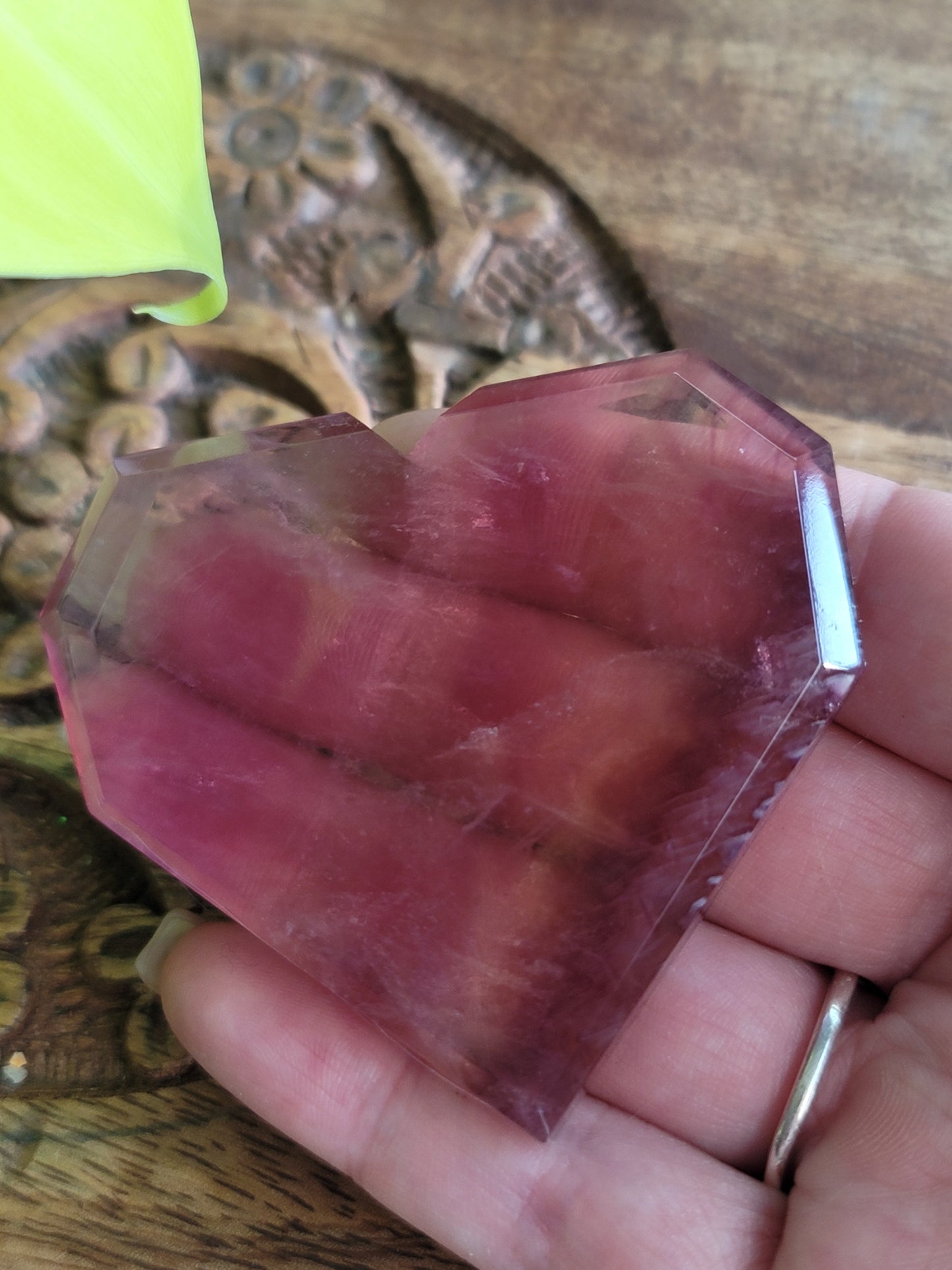 Candy Fluorite Heart: Sweet Harmony and Emotional Clarity