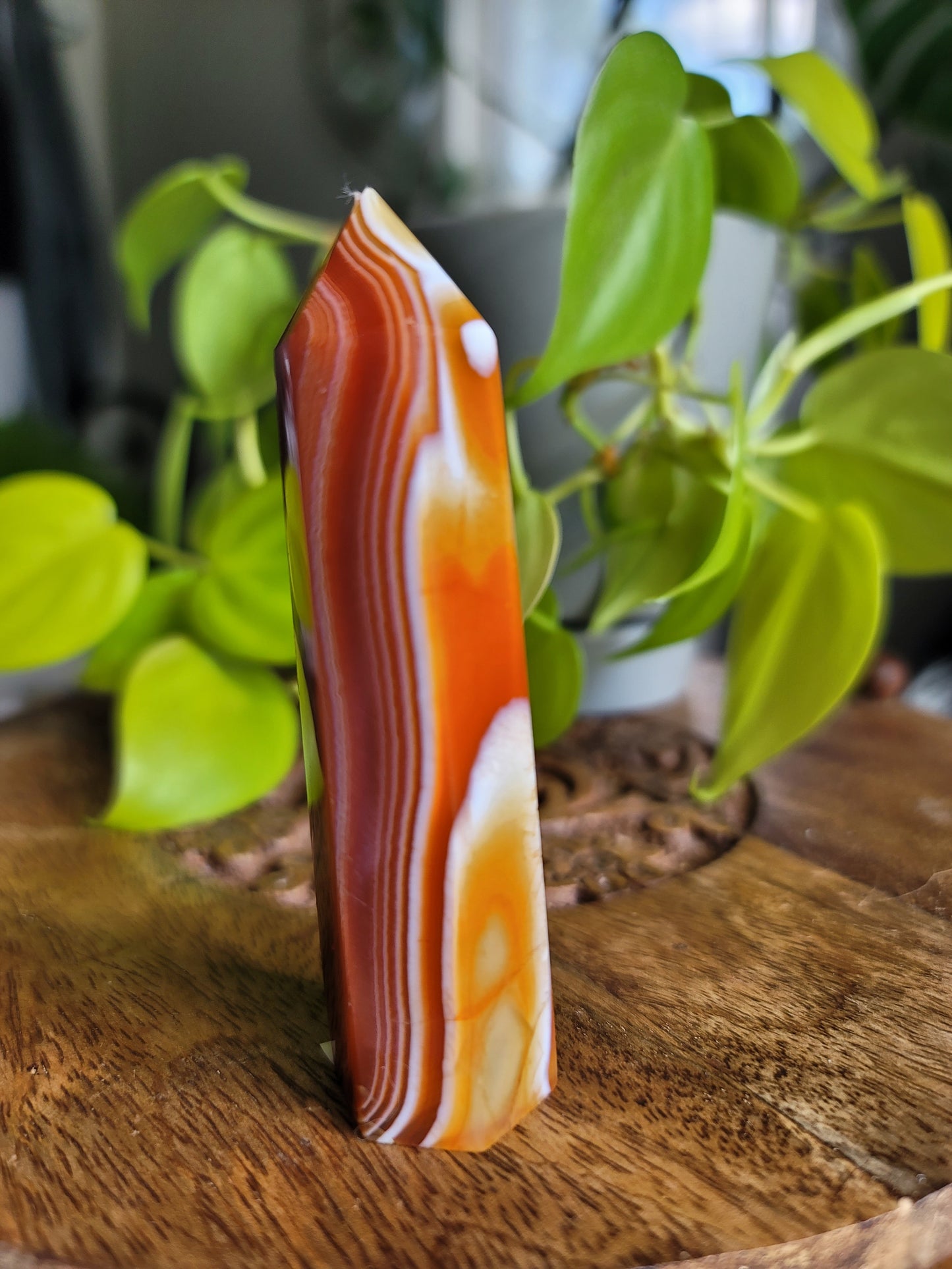 Carnelian Point: Fiery Vitality and Creative Passion