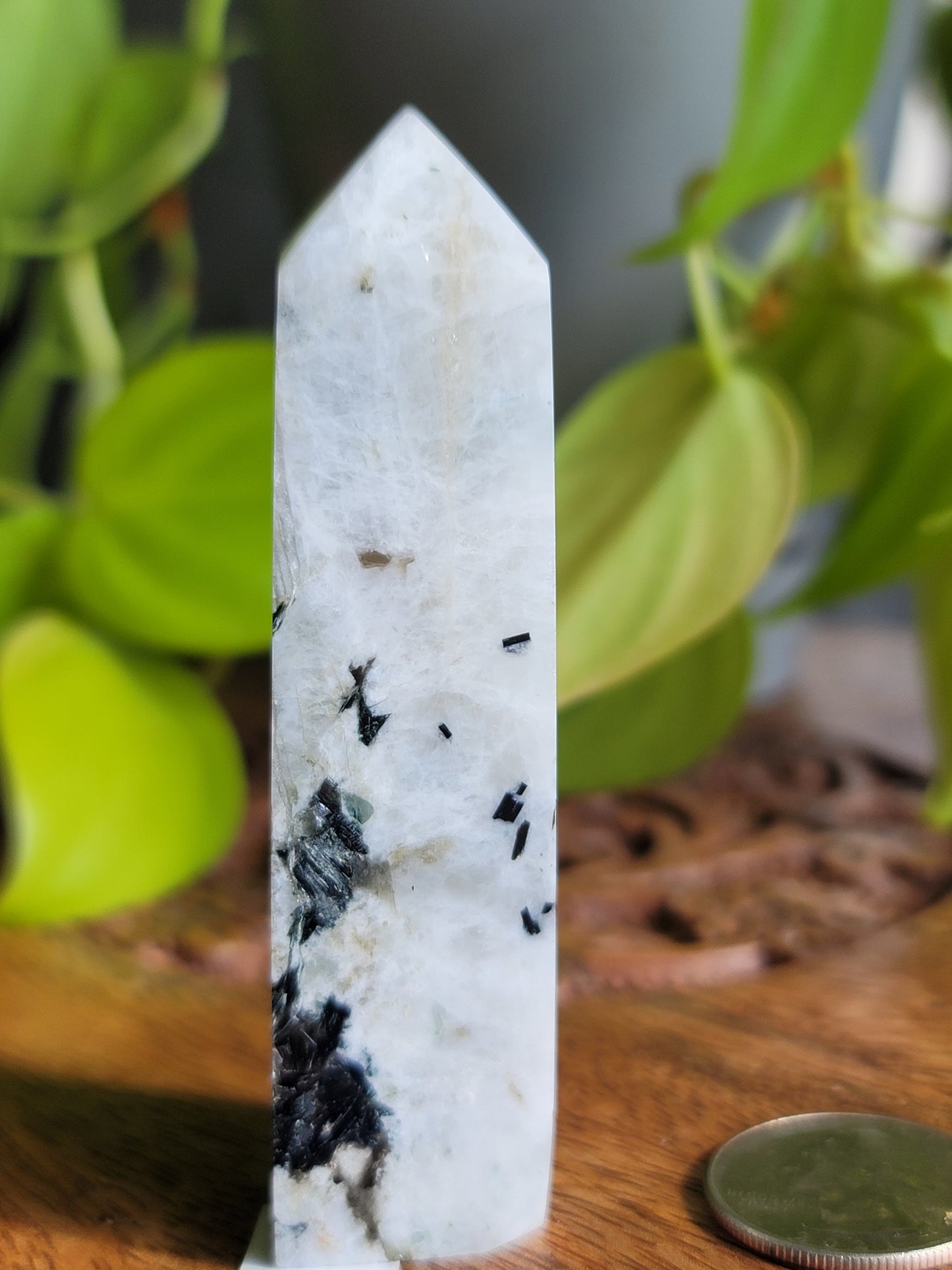 Rainbow Moonstone Tower: A Beacon of Intuitive Light and Protection