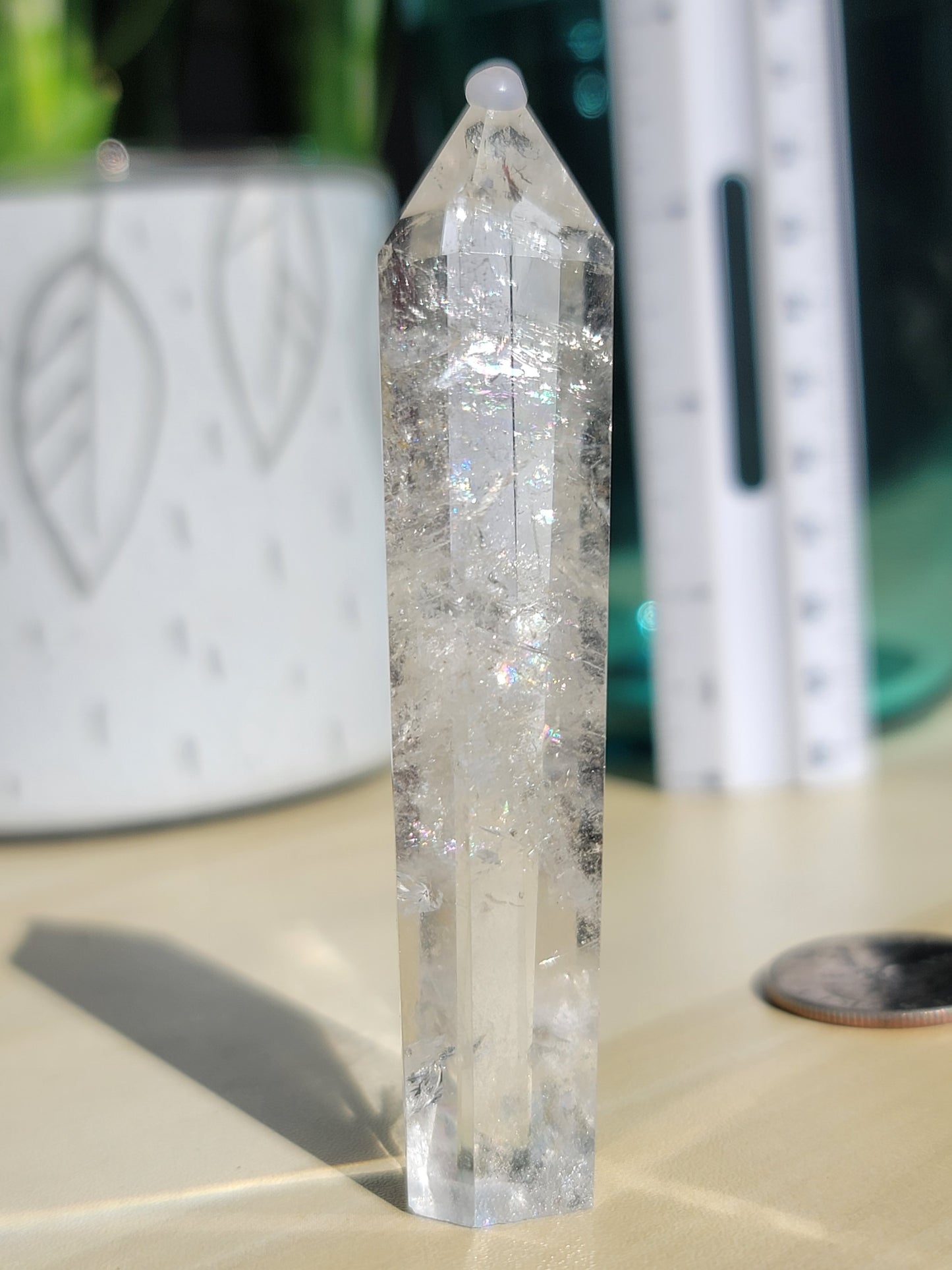 Clear Quartz Point: Amplify Your Intentions with Clarity