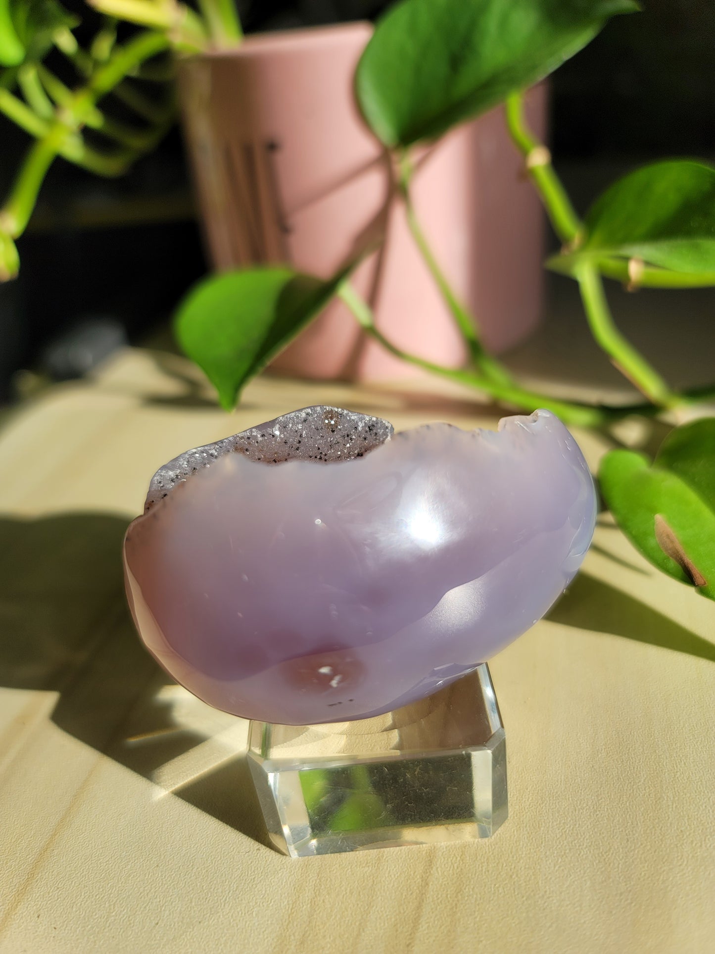 Druzy Geode Egg: Natural Beauty and Inner Harmony