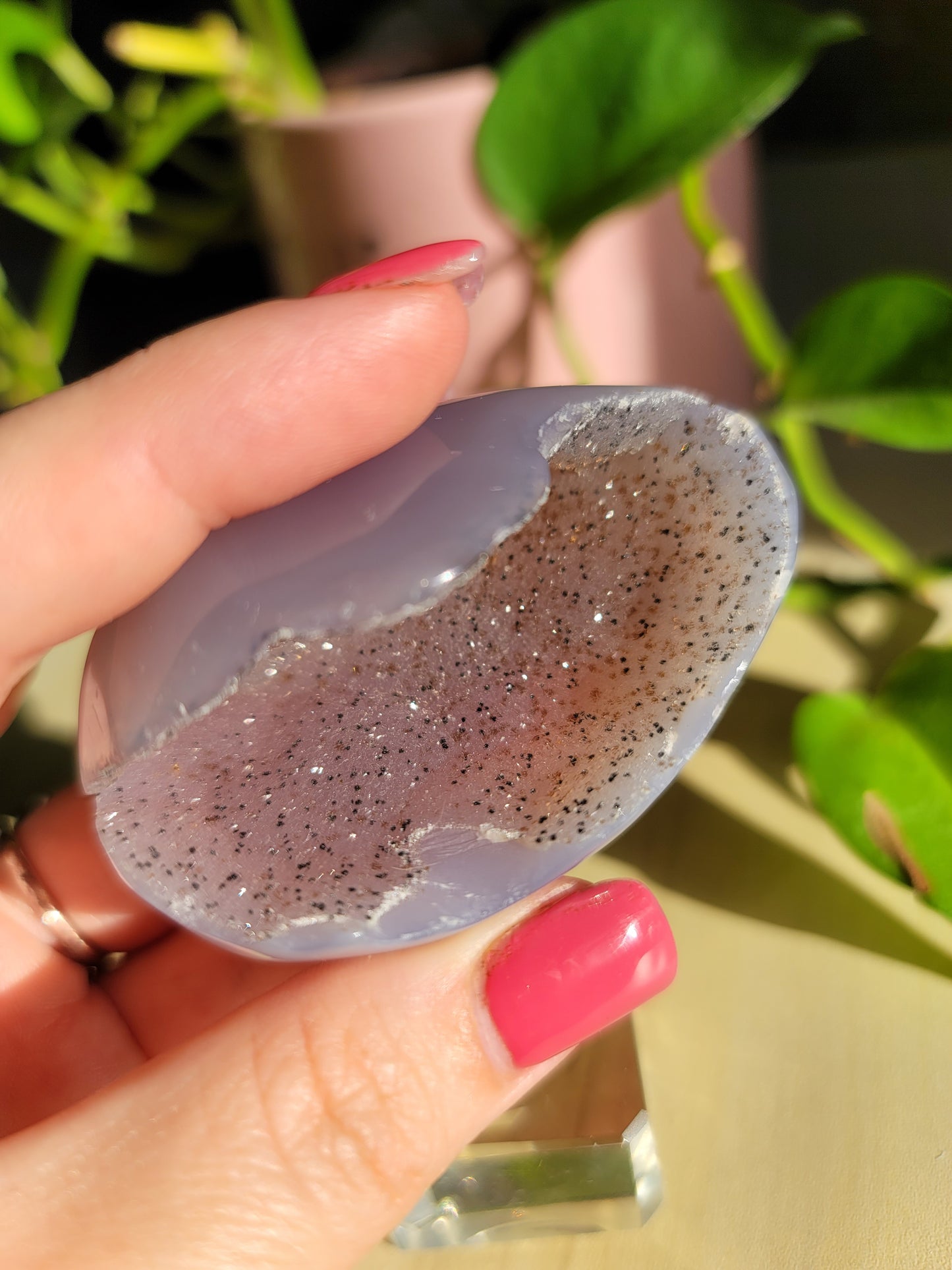 Druzy Geode Egg: Natural Beauty and Inner Harmony
