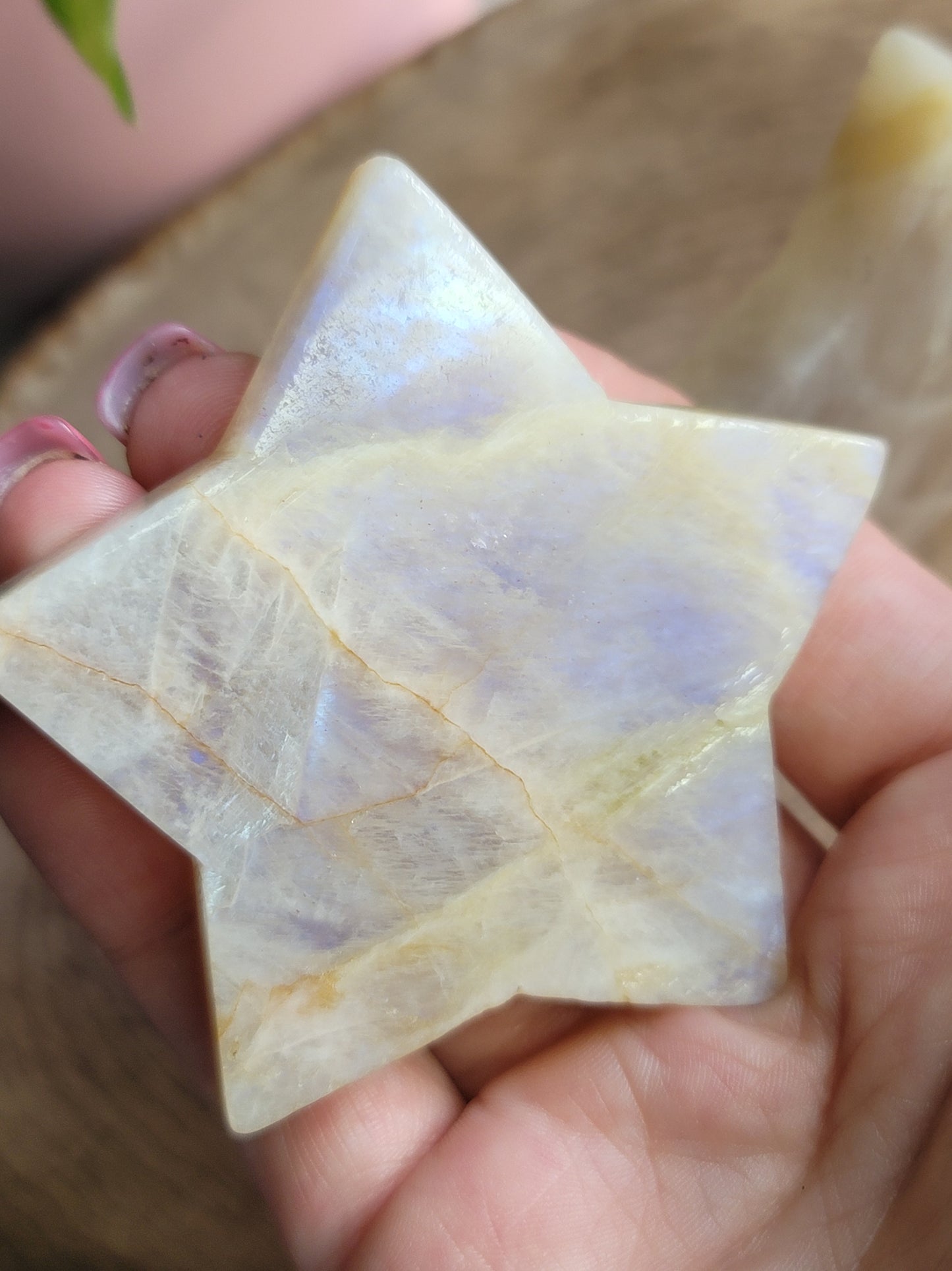 Moonstone Star: Celestial Illumination and Divine Feminine Energy