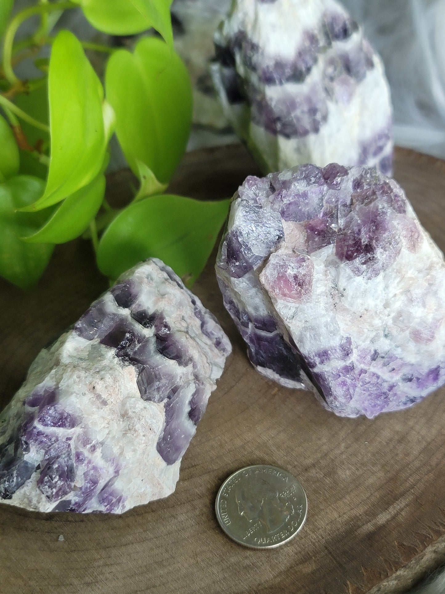 Raw Brazilian Chevron Dream Amethyst: Layers of Spiritual Harmony and Intuition
