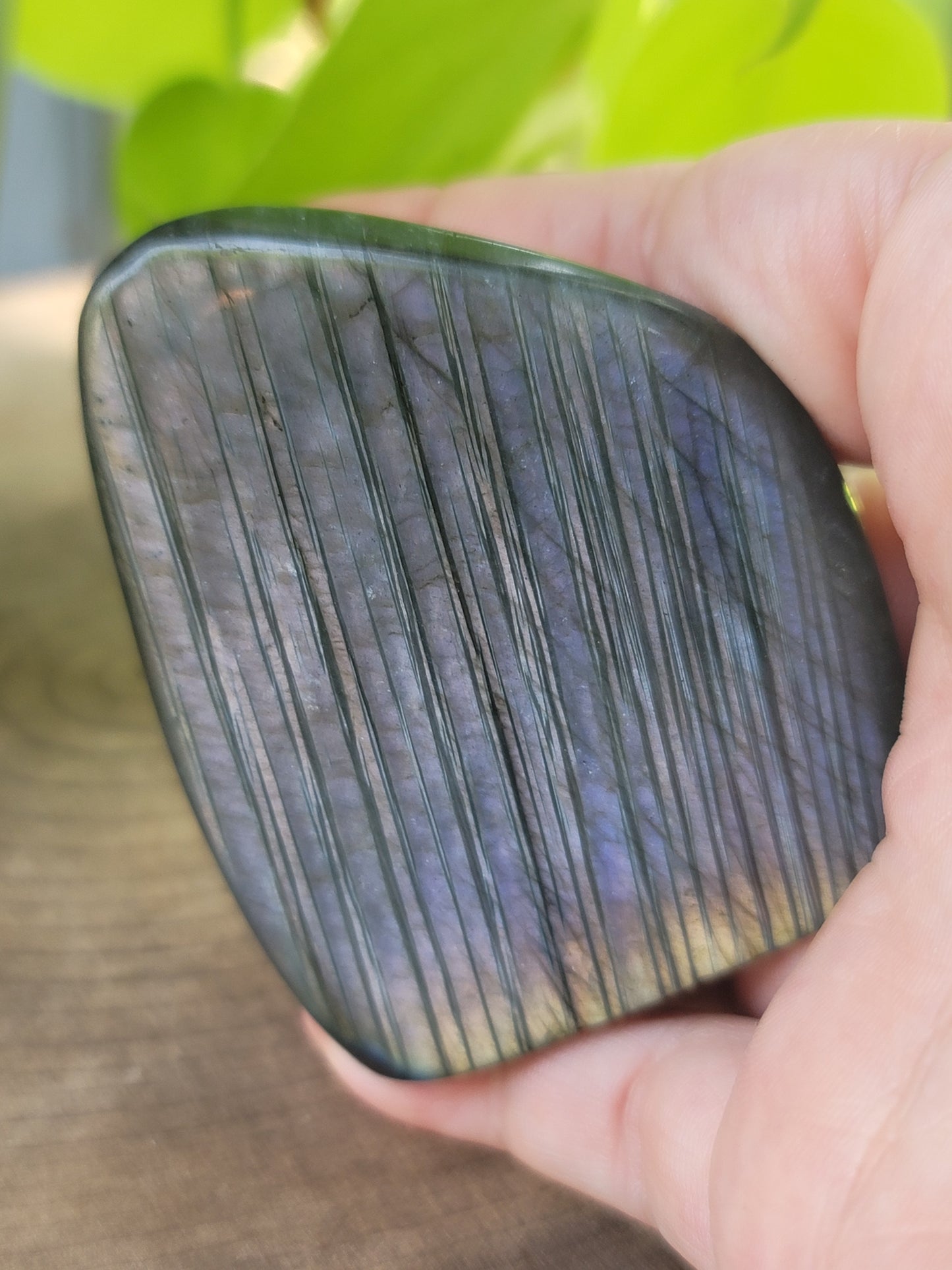 High-Flash Labradorite Freeform – Transformation, Intuition & Magic