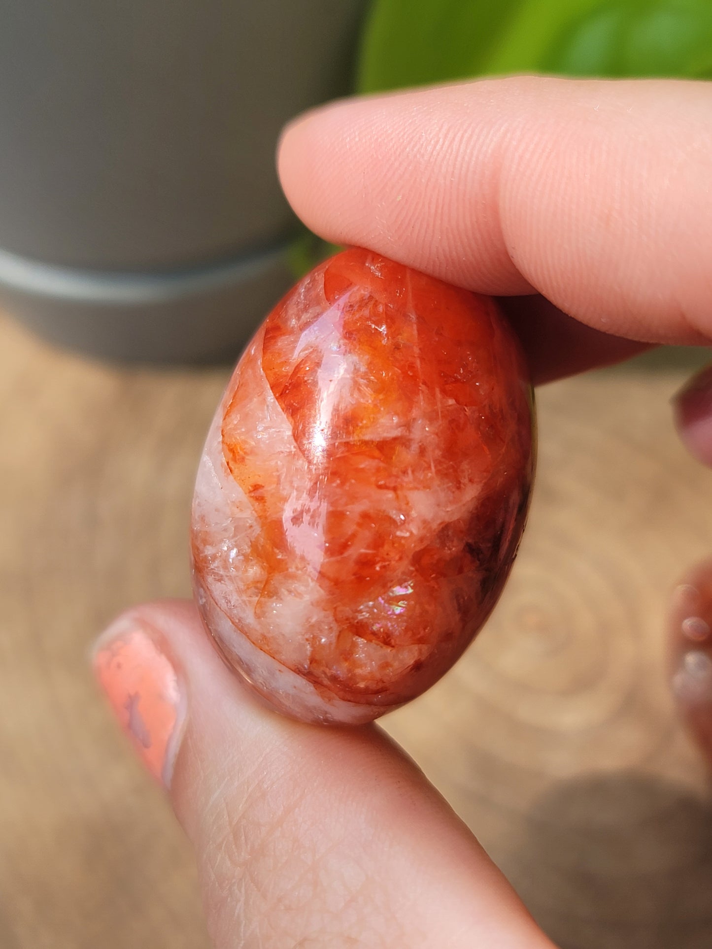 Fire Quartz Tumble – Confidence, Clarity & Emotional Balance