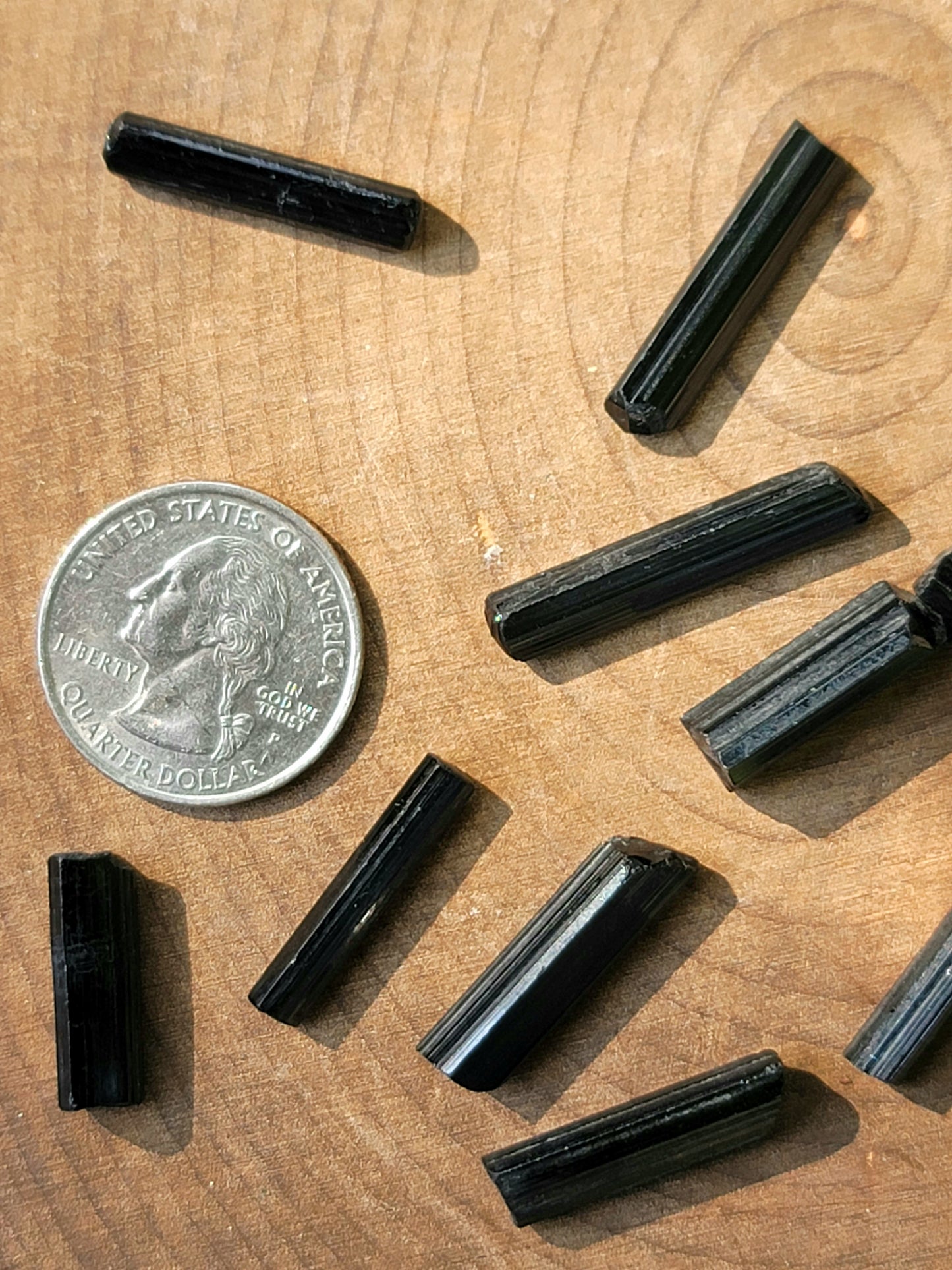 Black Tourmaline Pieces for Crystal Grid: Protection and Grounding Energy
