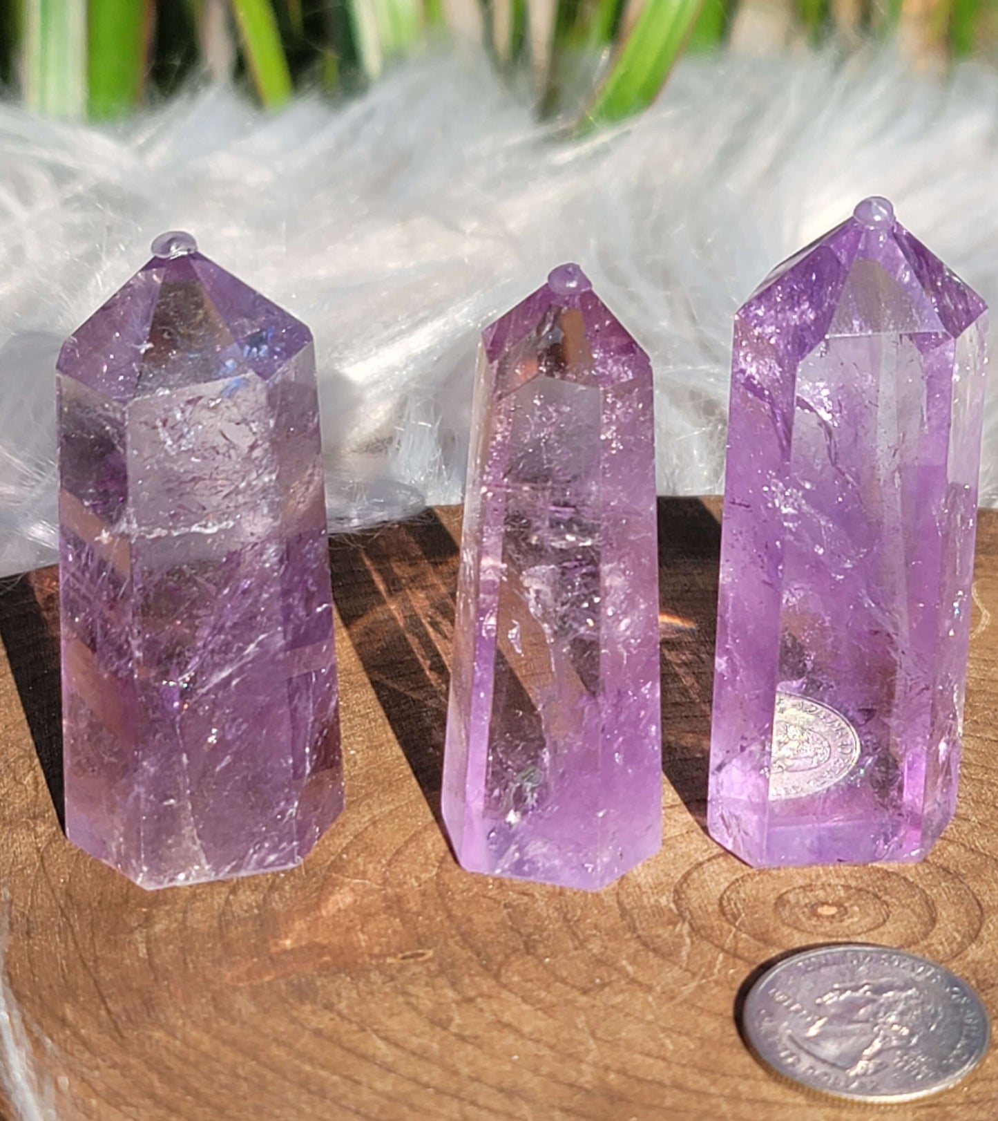 Lavender Amethyst Point: Soothing Tranquility and Spiritual Insight