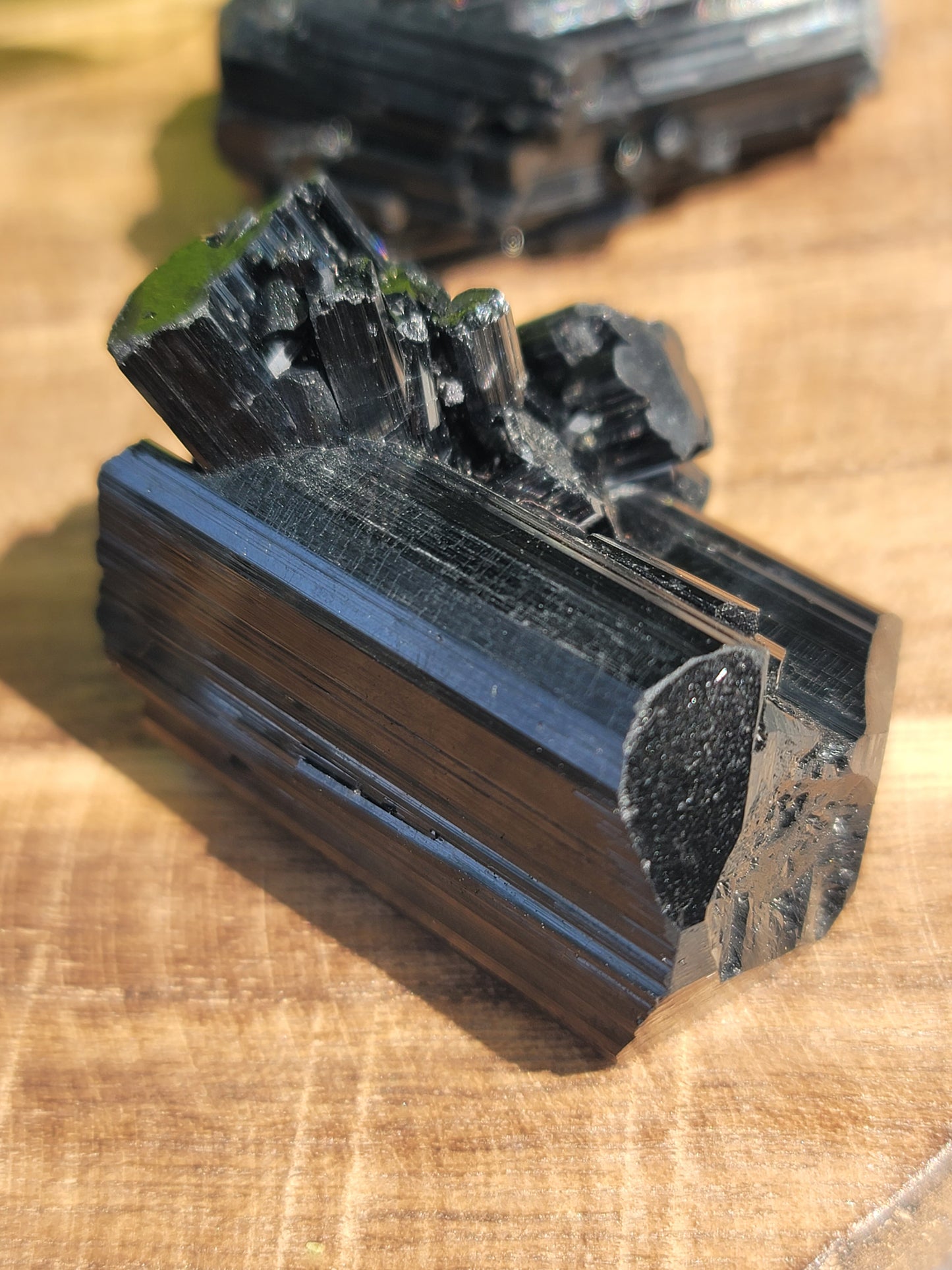 AAA High Grade Black Tourmaline: Grounding Protection and Energy Purification