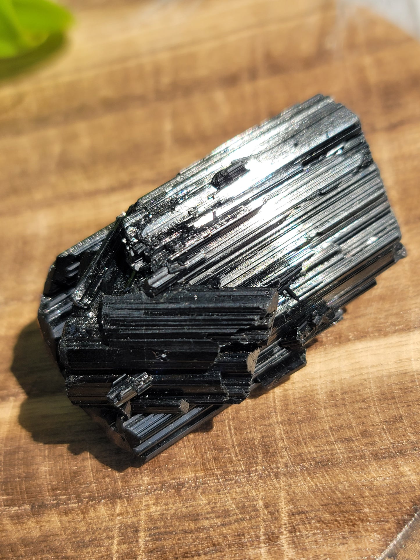 AAA High Grade Black Tourmaline: Grounding Protection and Energy Purification