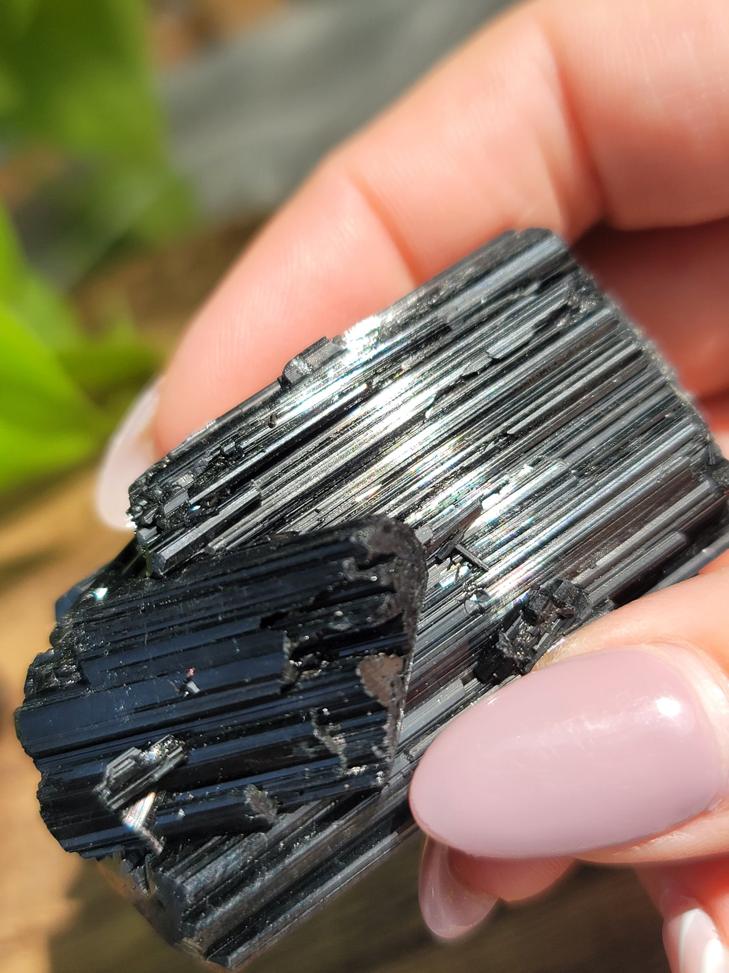 AAA High Grade Black Tourmaline: Grounding Protection and Energy Purification