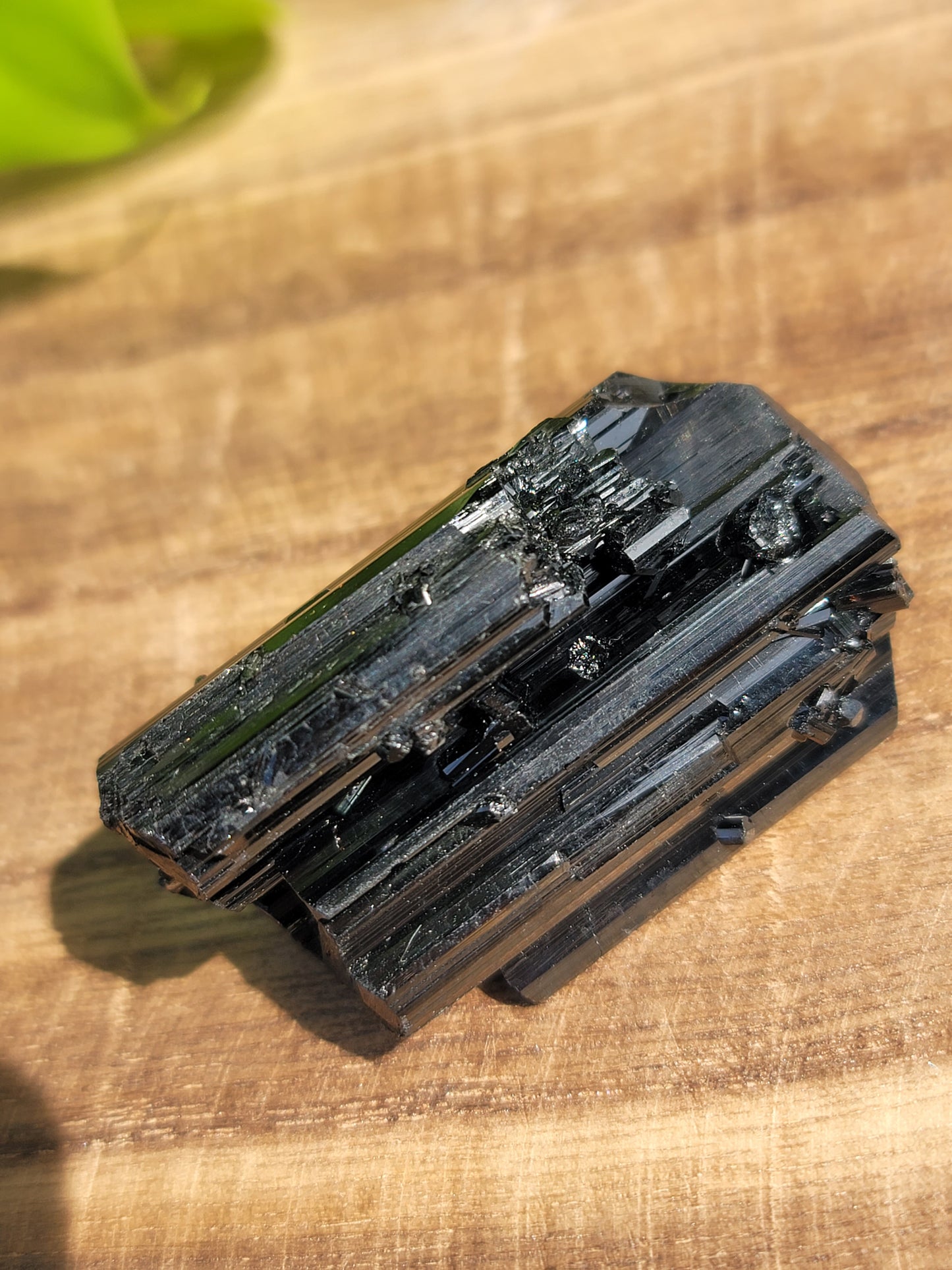 AAA High Grade Black Tourmaline: Grounding Protection and Energy Purification