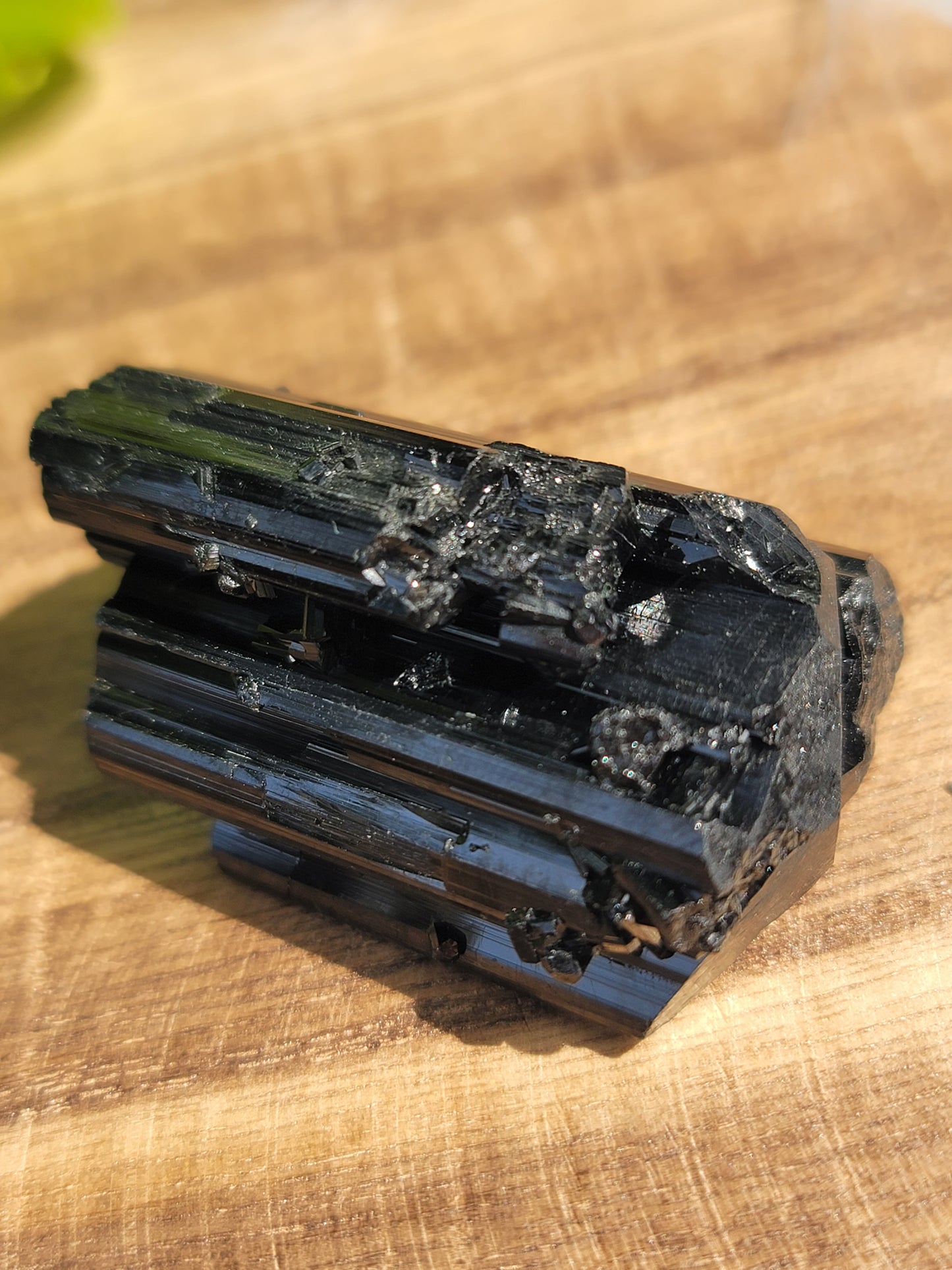 AAA High Grade Black Tourmaline: Grounding Protection and Energy Purification