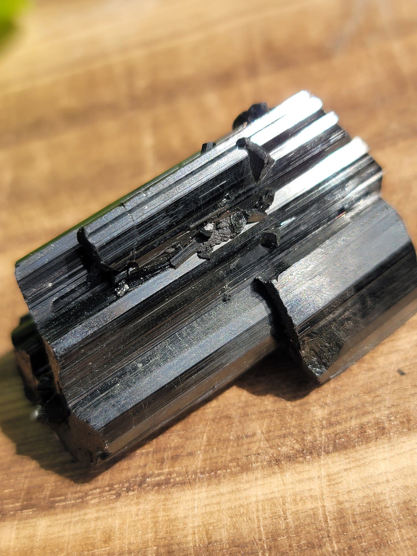AAA High Grade Black Tourmaline: Grounding Protection and Energy Purification