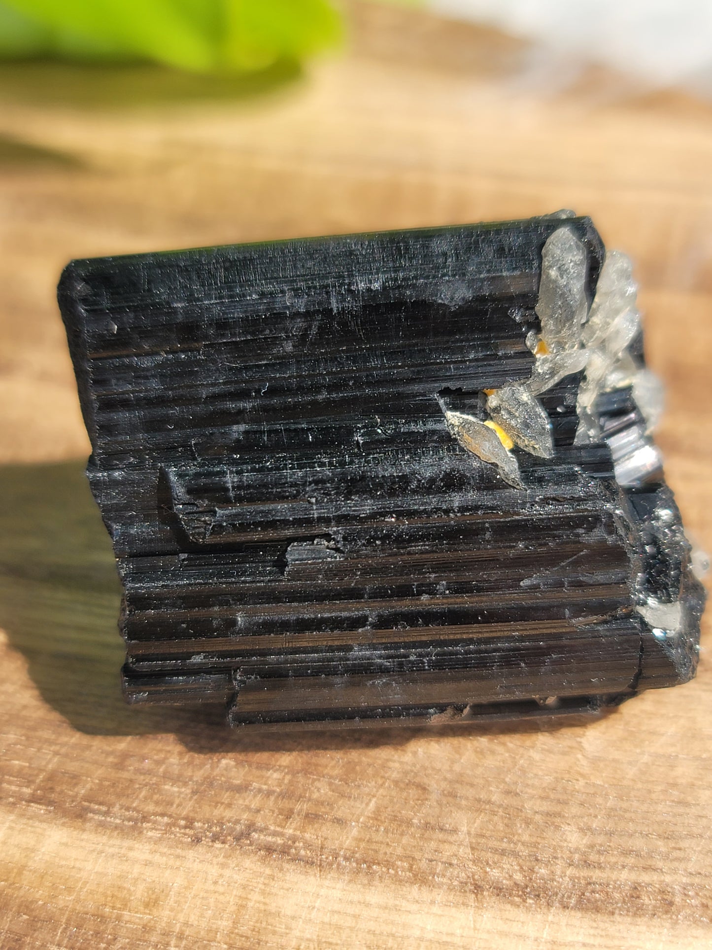 AAA High Grade Black Tourmaline: Grounding Protection and Energy Purification