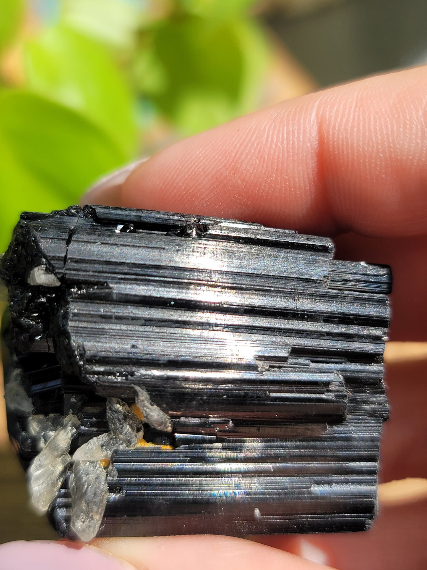 AAA High Grade Black Tourmaline: Grounding Protection and Energy Purification