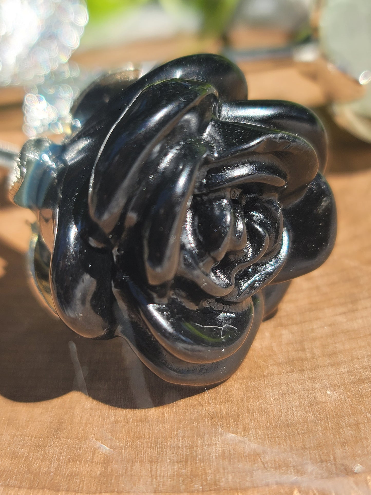 Crystal Rose Carving – Self-Love, Healing & Transformation
