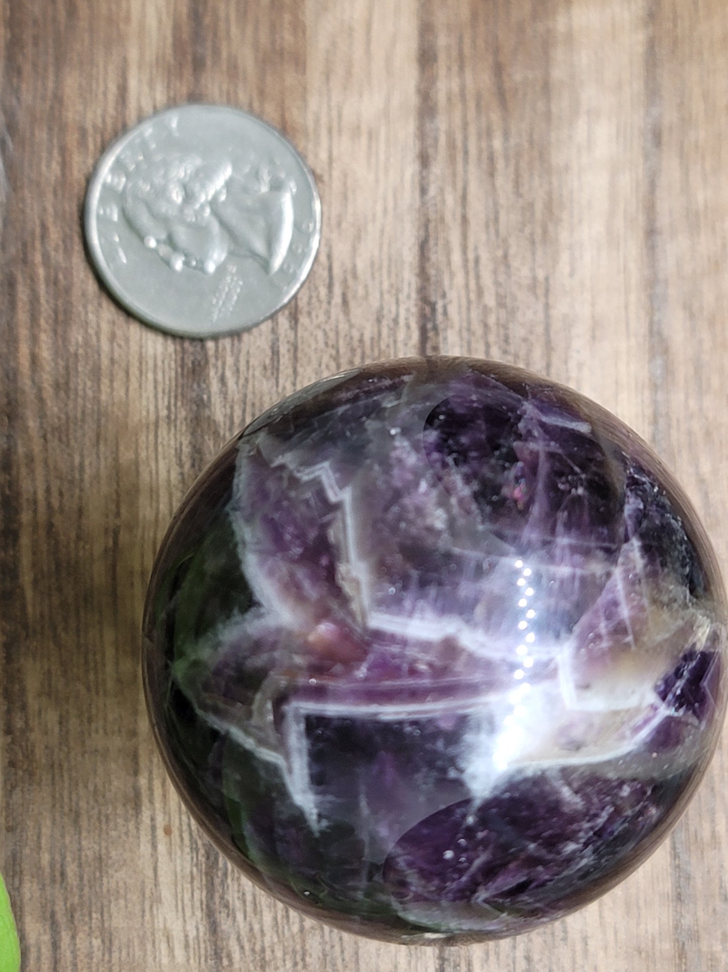 Dream Amethyst Sphere: Deep Spiritual Insight and Emotional Healing