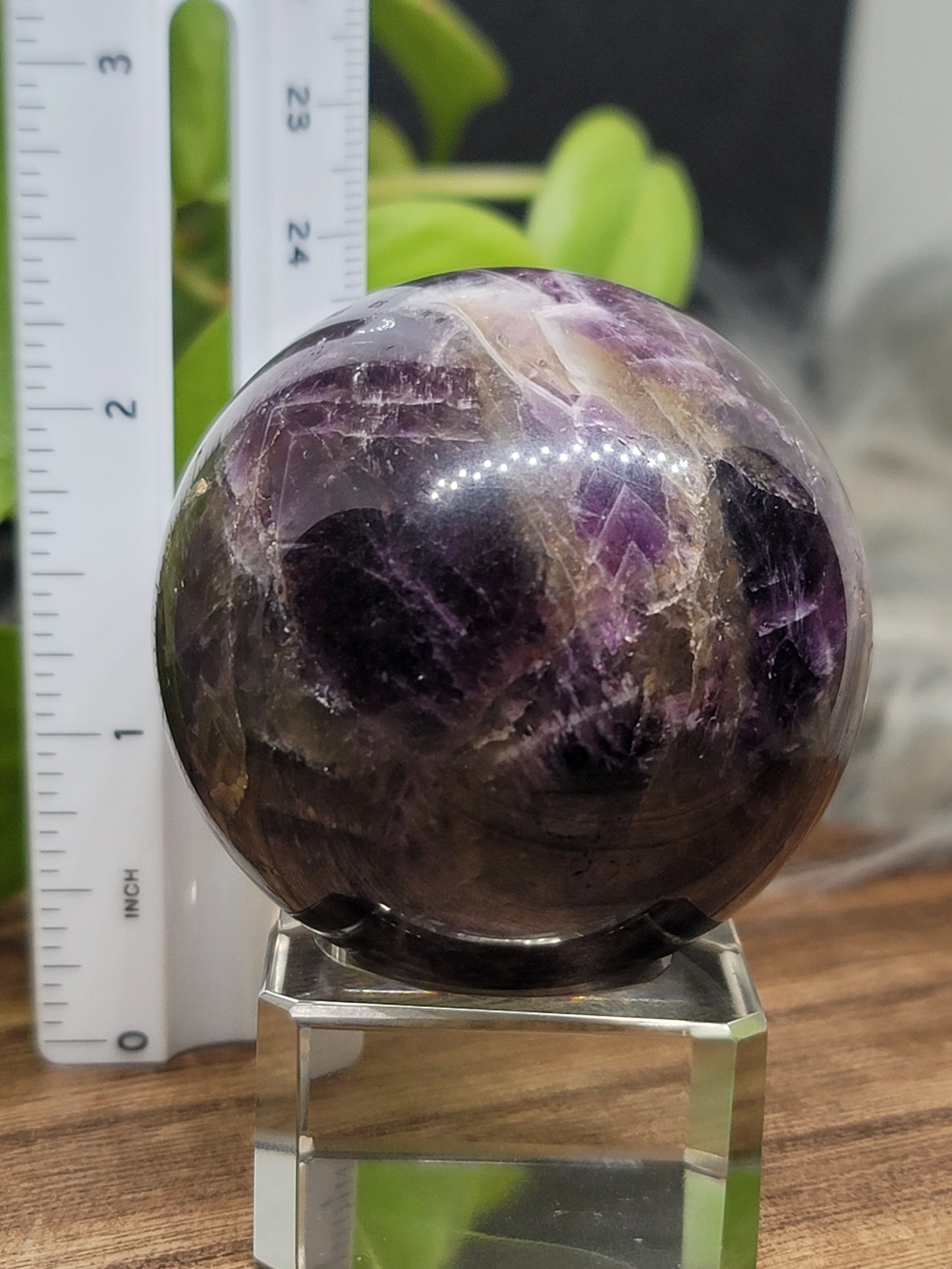 Dream Amethyst Sphere: Deep Spiritual Insight and Emotional Healing