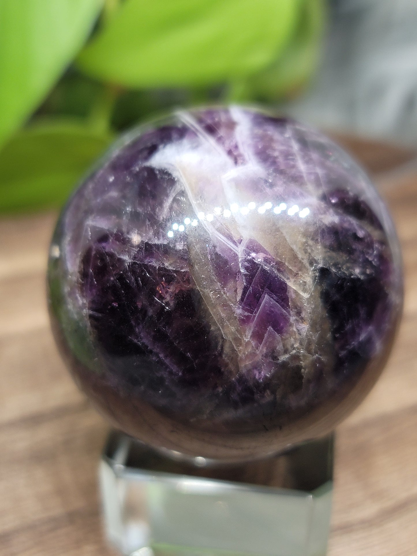 Dream Amethyst Sphere: Deep Spiritual Insight and Emotional Healing