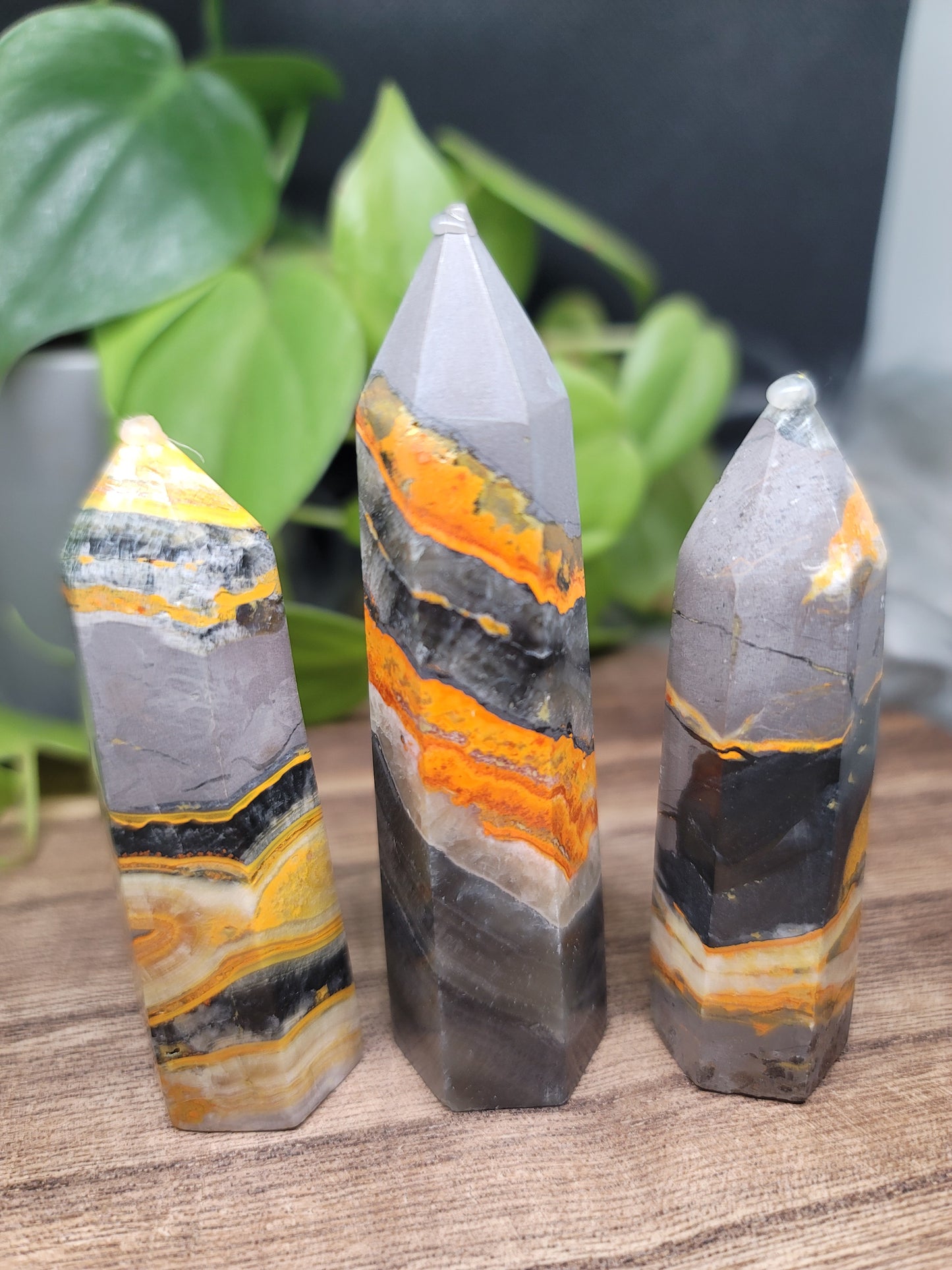 Bumblebee Jasper Point: Ignite Creativity and Personal Power