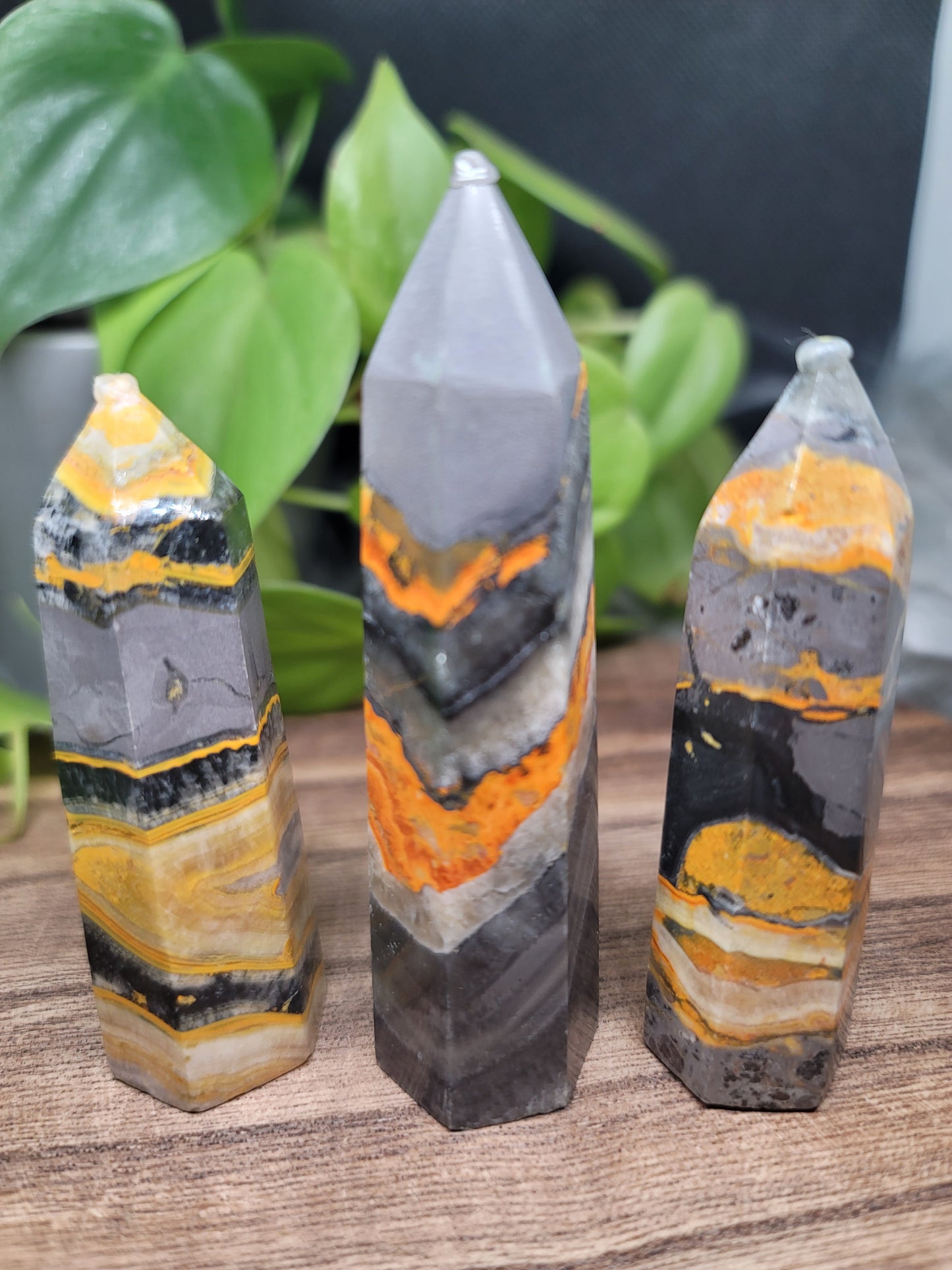 Bumblebee Jasper Point: Ignite Creativity and Personal Power