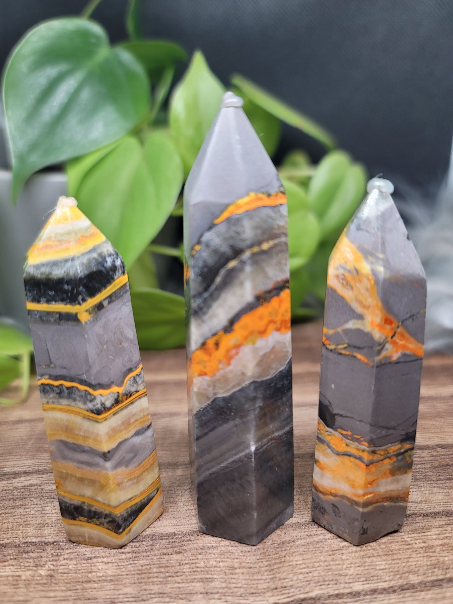 Bumblebee Jasper Point: Ignite Creativity and Personal Power
