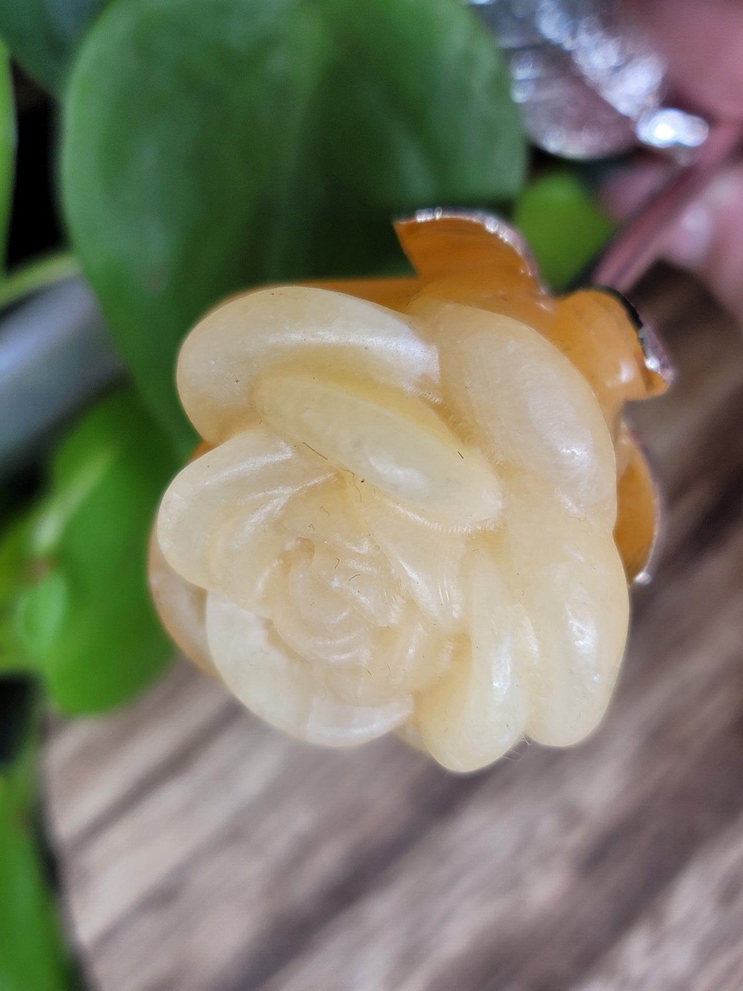 Crystal Rose Carving – Self-Love, Healing & Transformation