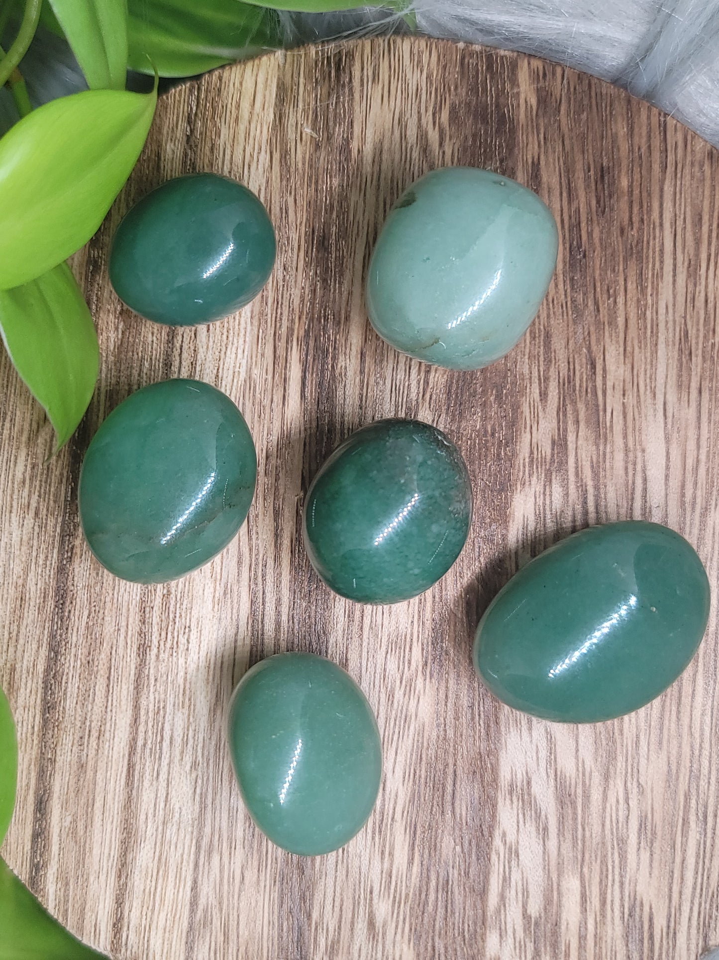 Green Aventurine Tumble – Luck, Growth & Heart-Centered Confidence