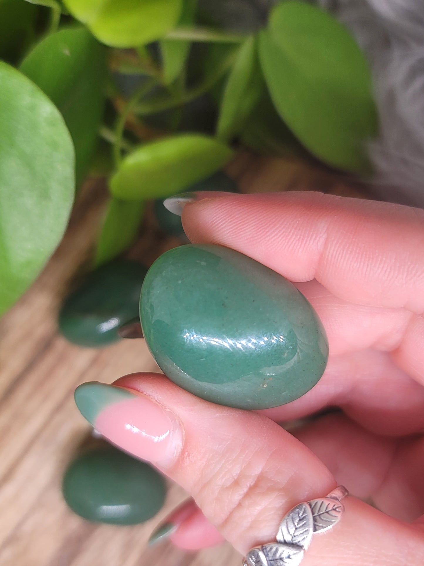 Green Aventurine Tumble – Luck, Growth & Heart-Centered Confidence