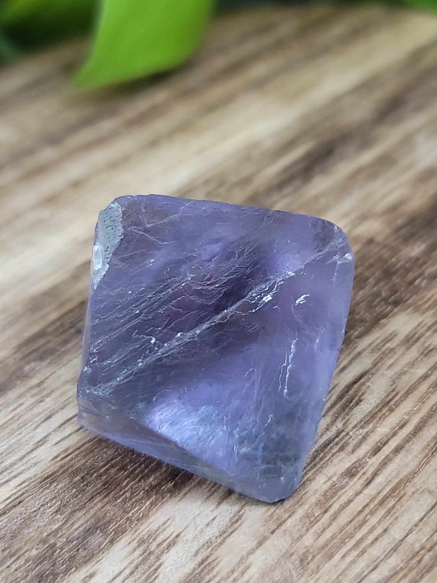 Raw Fluorite Diamond: Clarity and Harmonious Energy
