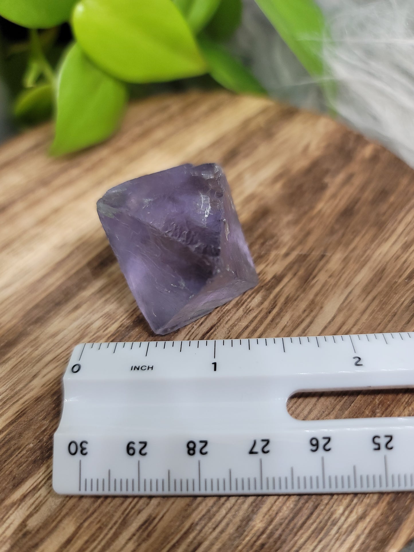 Raw Fluorite Diamond: Clarity and Harmonious Energy