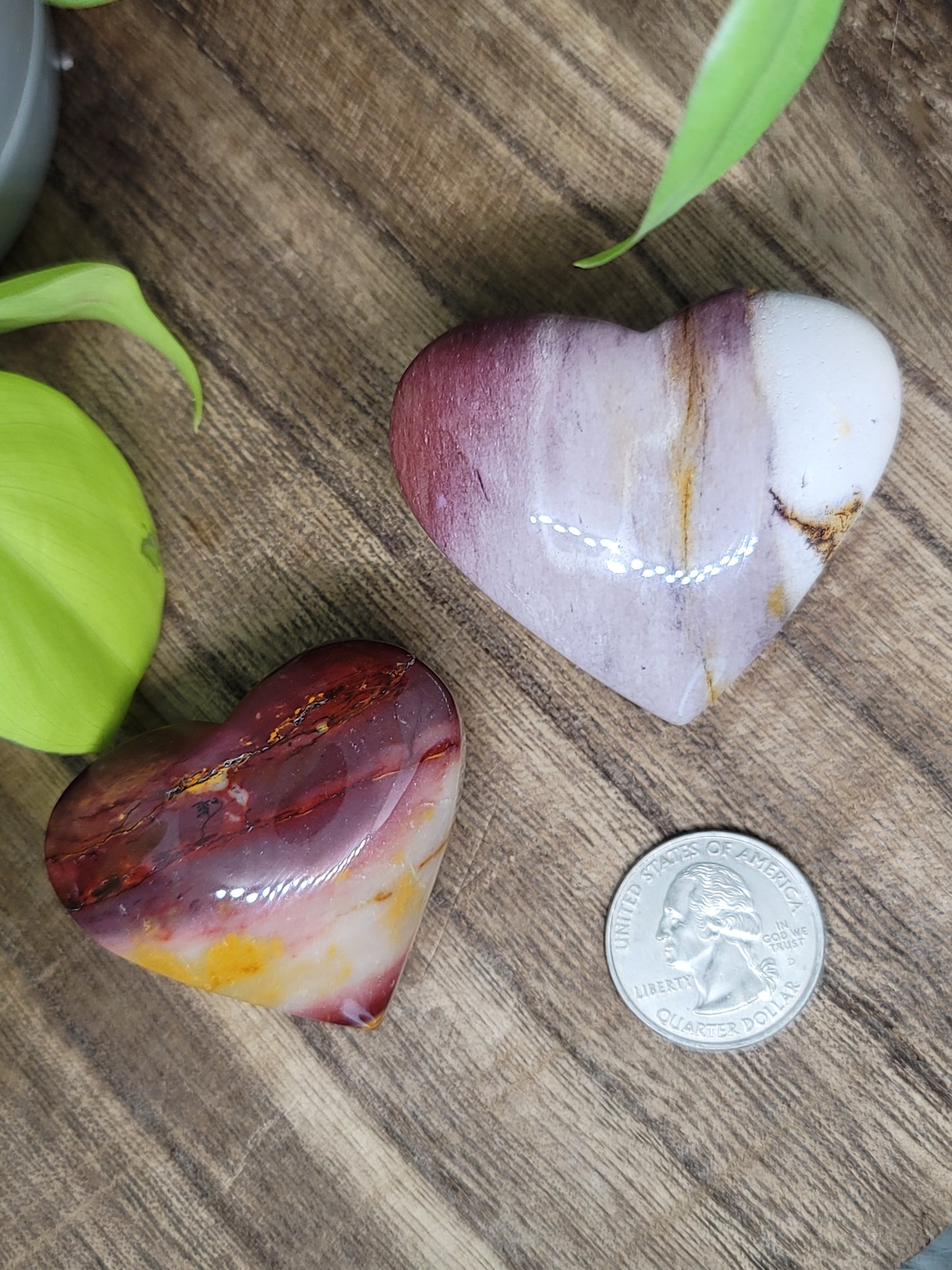 Mookaite Heart – Strength, Confidence & Grounding