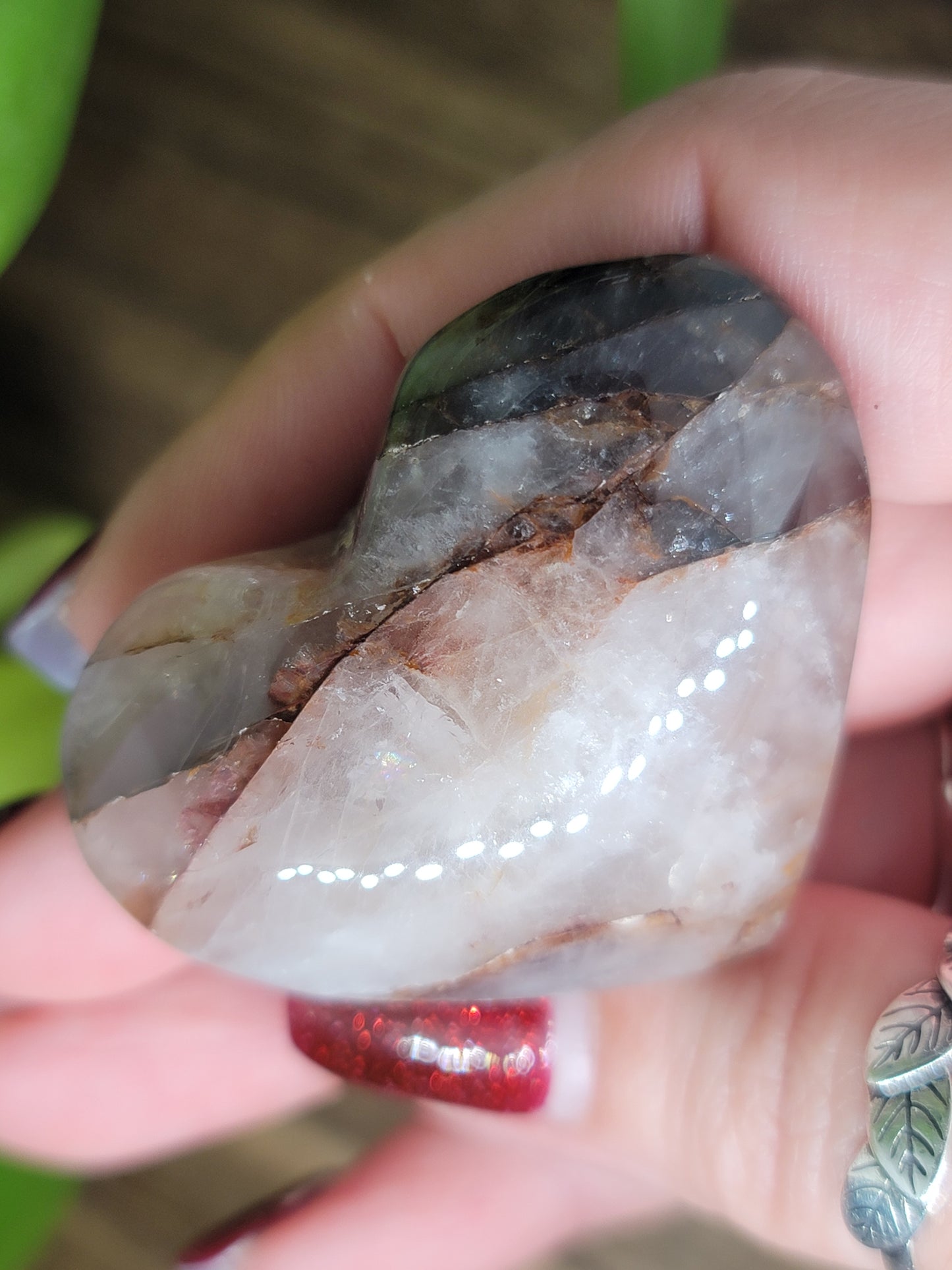 Fire Quartz Heart – Ignite Passion & Inner Strength