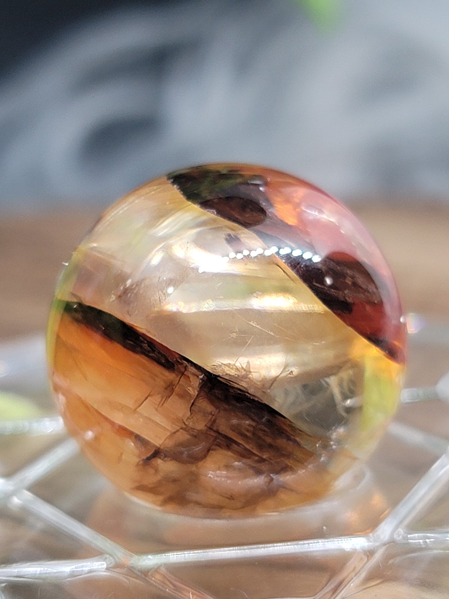 Fire Quartz Sphere: Fuel Your Drive and Unleash Your Power