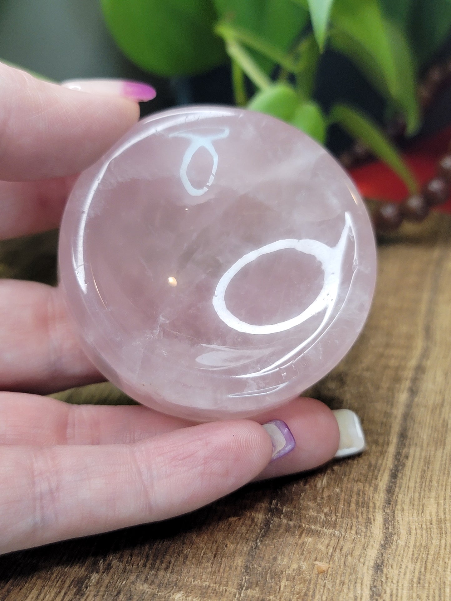 Rose Quartz Bowl – Love, Self-Care & Emotional Healing