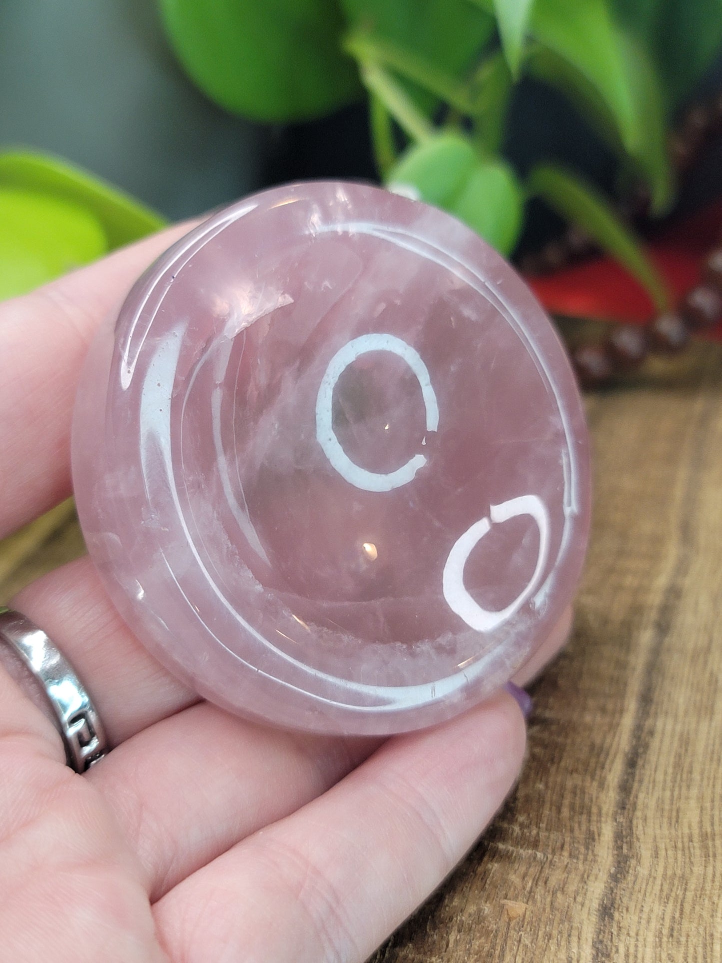 Rose Quartz Bowl – Love, Self-Care & Emotional Healing