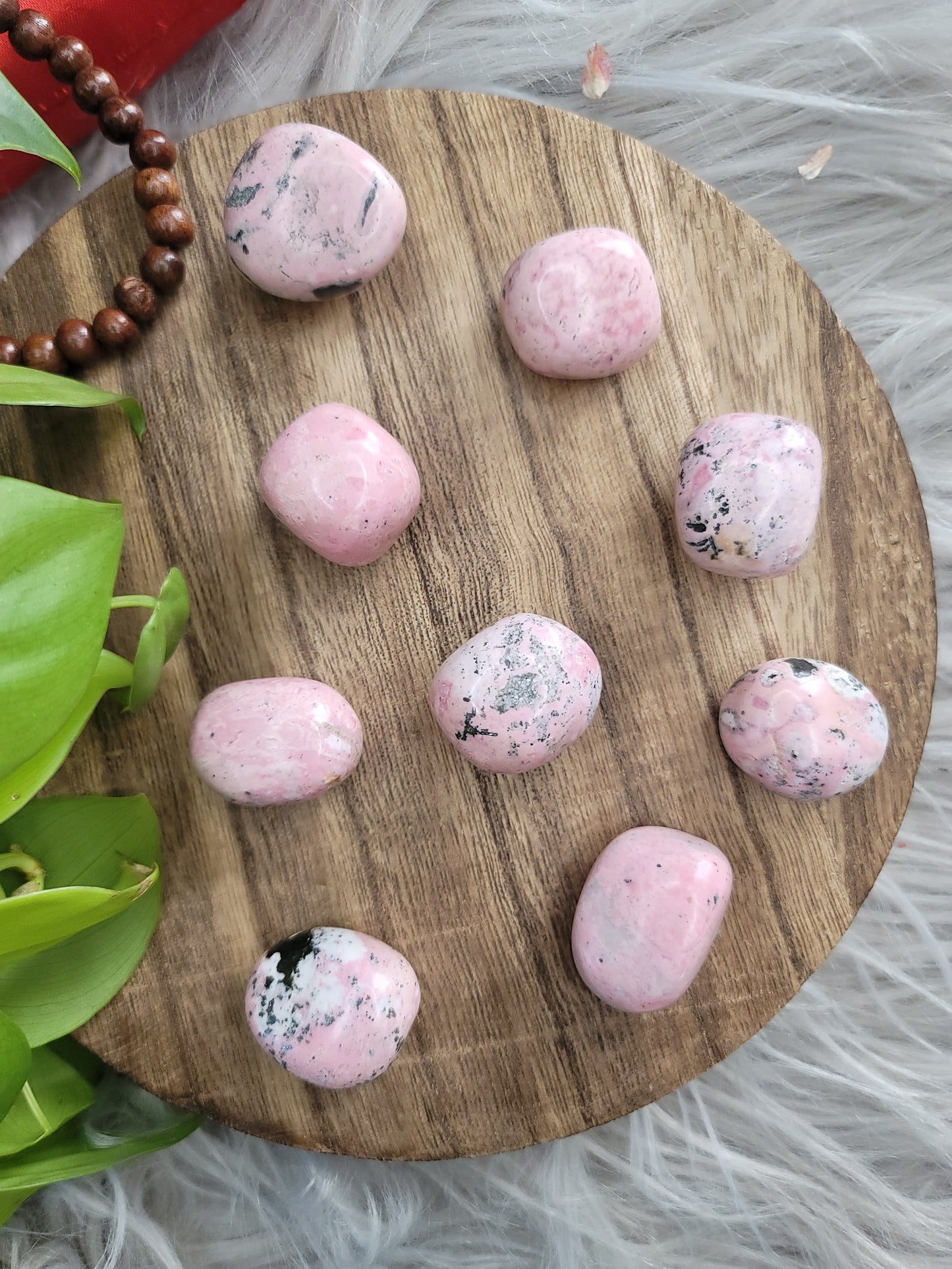 Rhodonite Tumble – Self-Love, Healing & Heart Strength