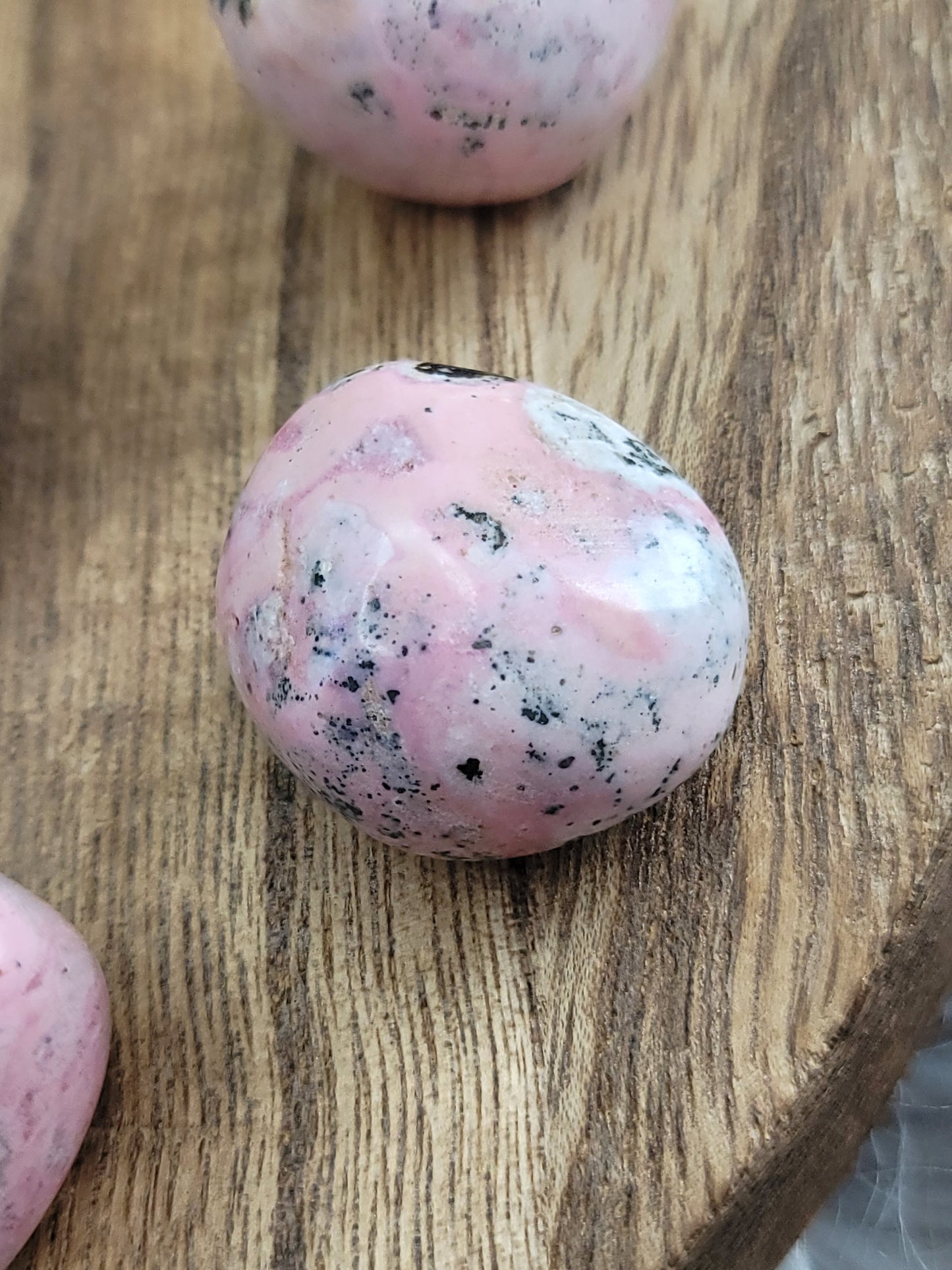 Rhodonite Tumble – Self-Love, Healing & Heart Strength