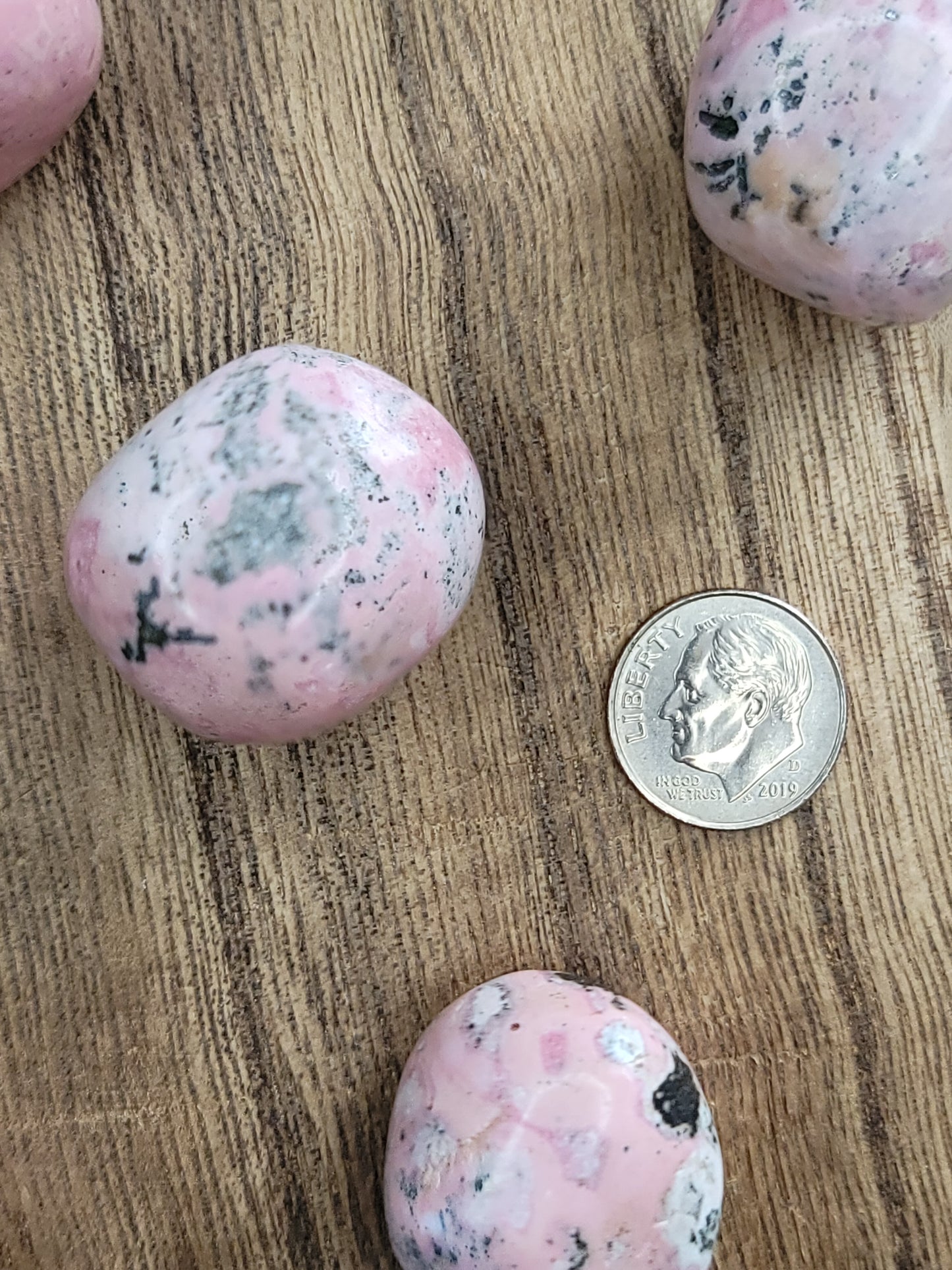 Rhodonite Tumble – Self-Love, Healing & Heart Strength