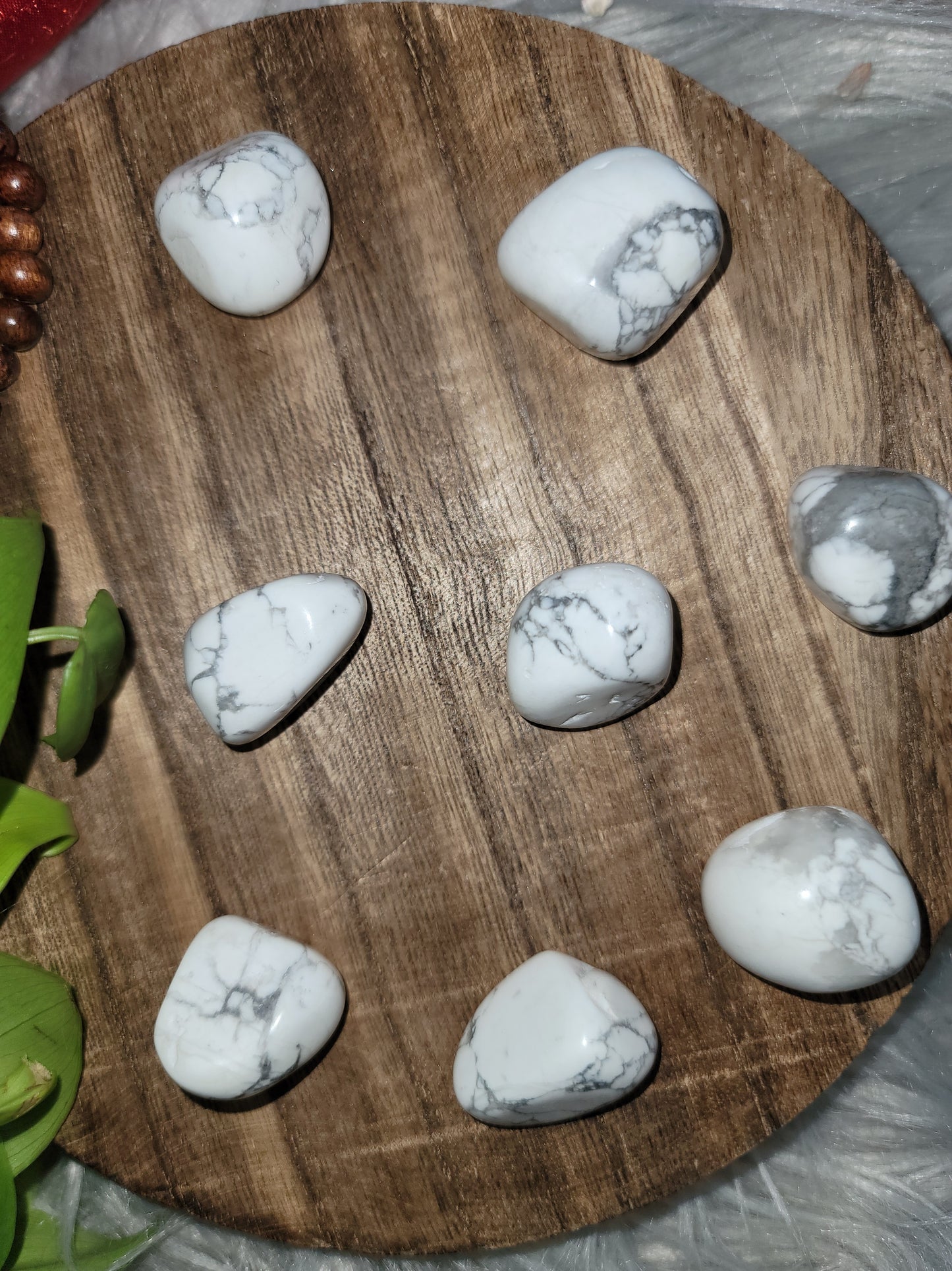Howlite Tumble – Calm, Clarity & Stress Relief