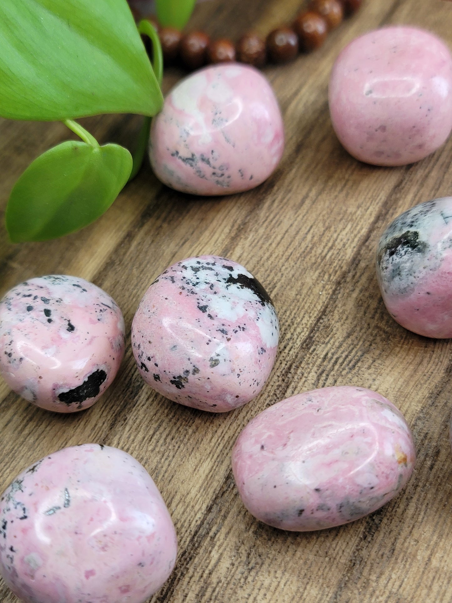 Rhodonite Tumble – Self-Love, Healing & Heart Strength