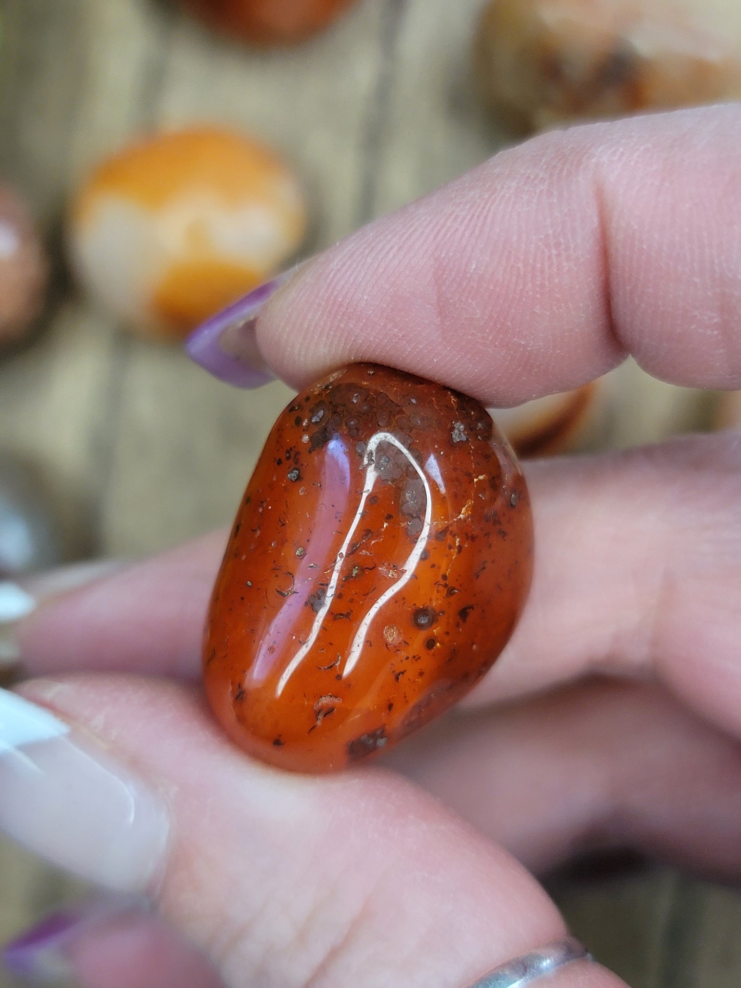 Carnelian Tumble – Confidence, Motivation & Action