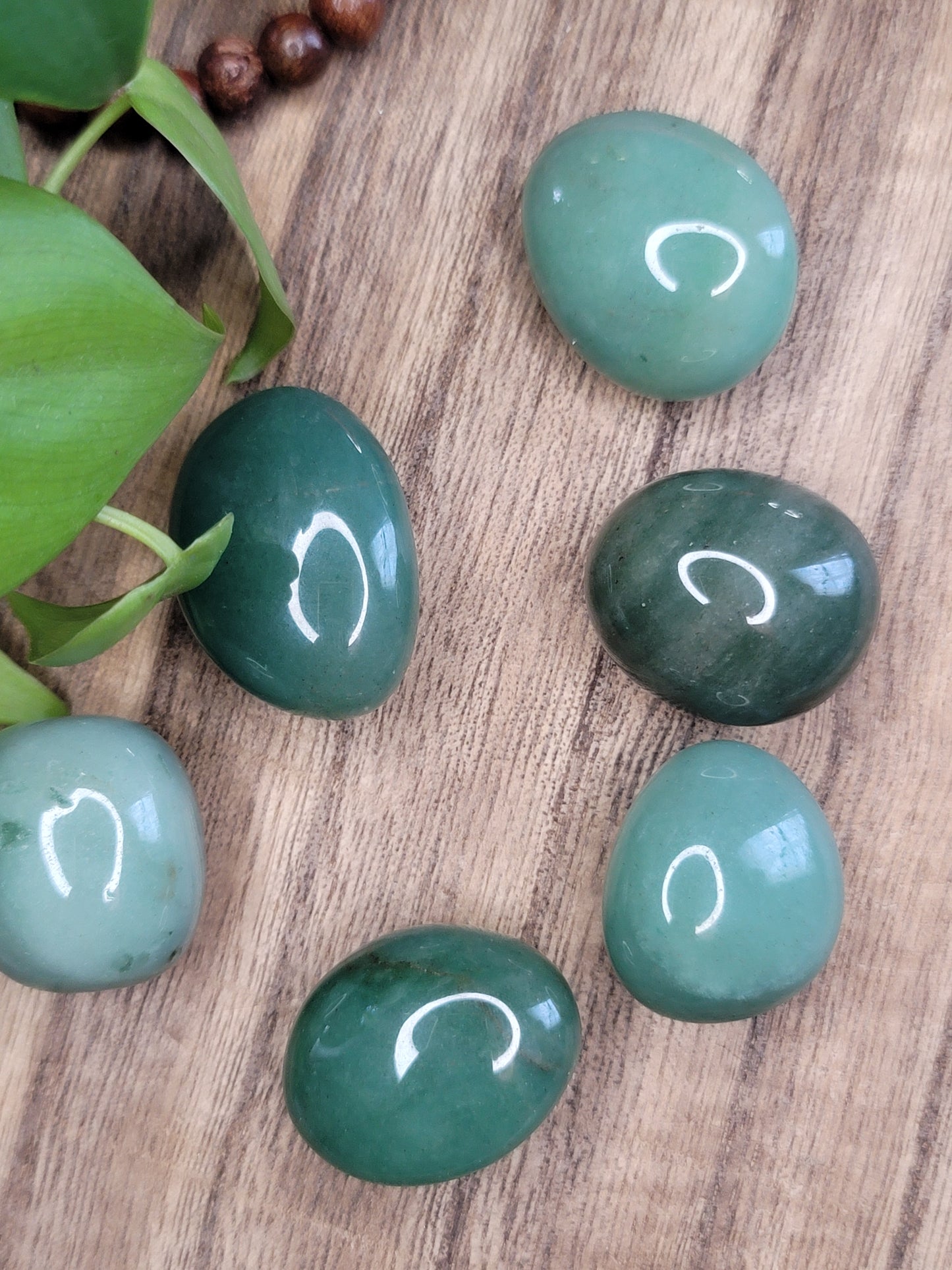 Green Aventurine Tumble – Luck, Growth & Heart-Centered Confidence