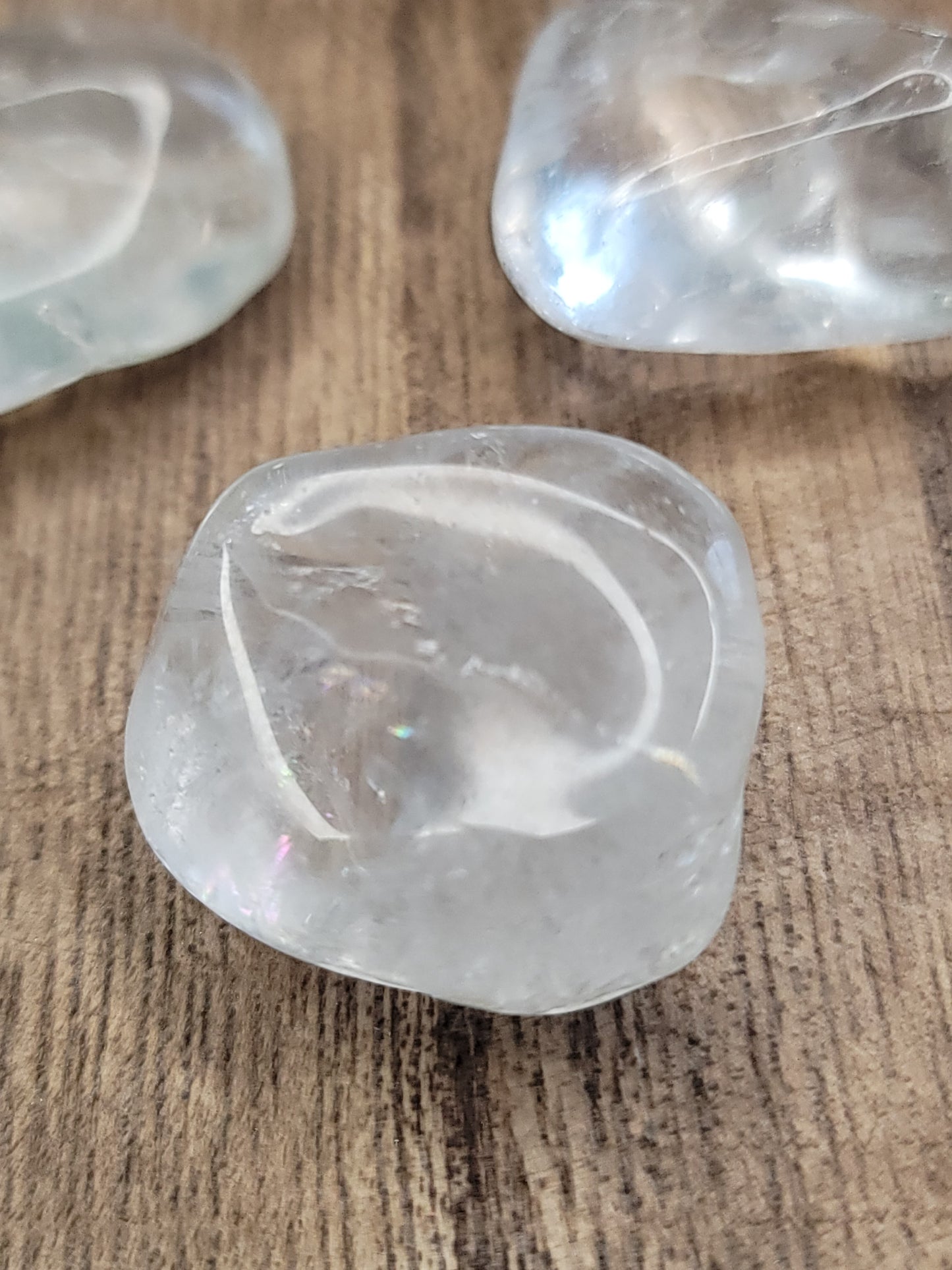 Clear Quartz Tumble – Amplify, Manifest & Elevate